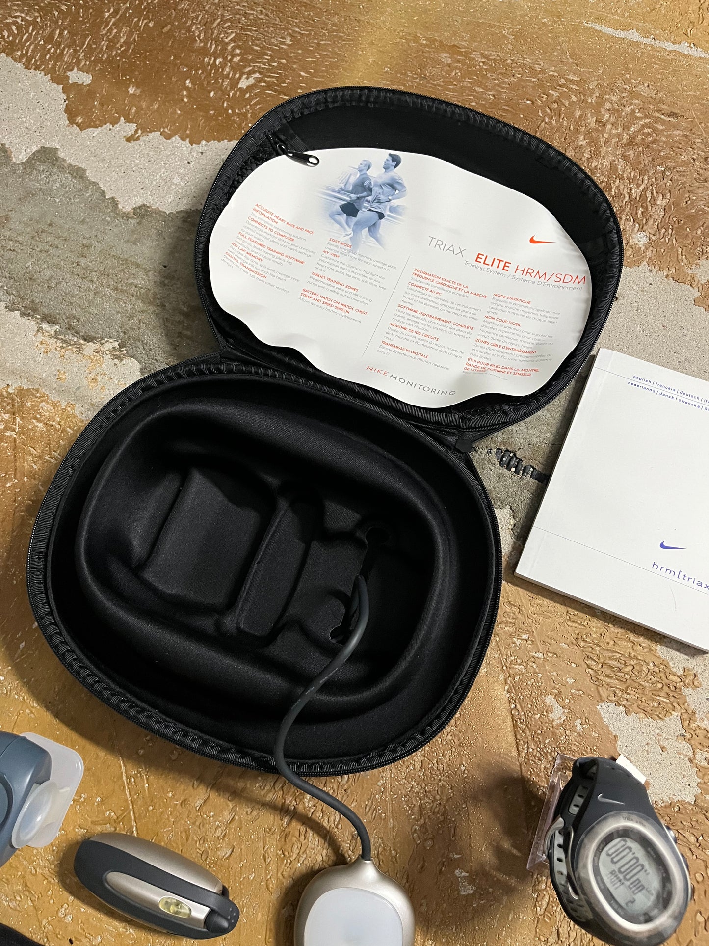 Nike Triax Elite HRM vintage sports watch (new)