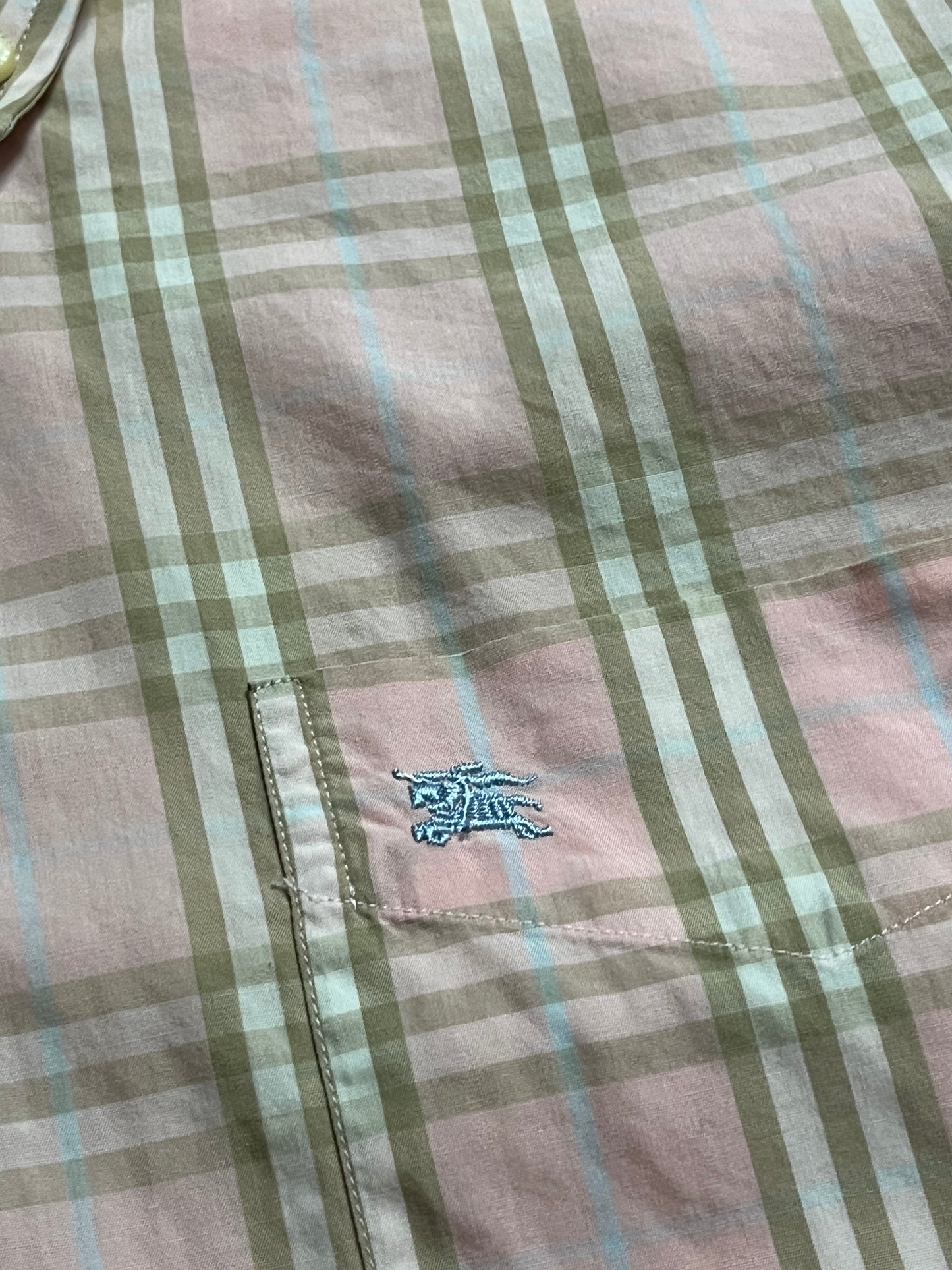 Burberry vintage pink flannel -