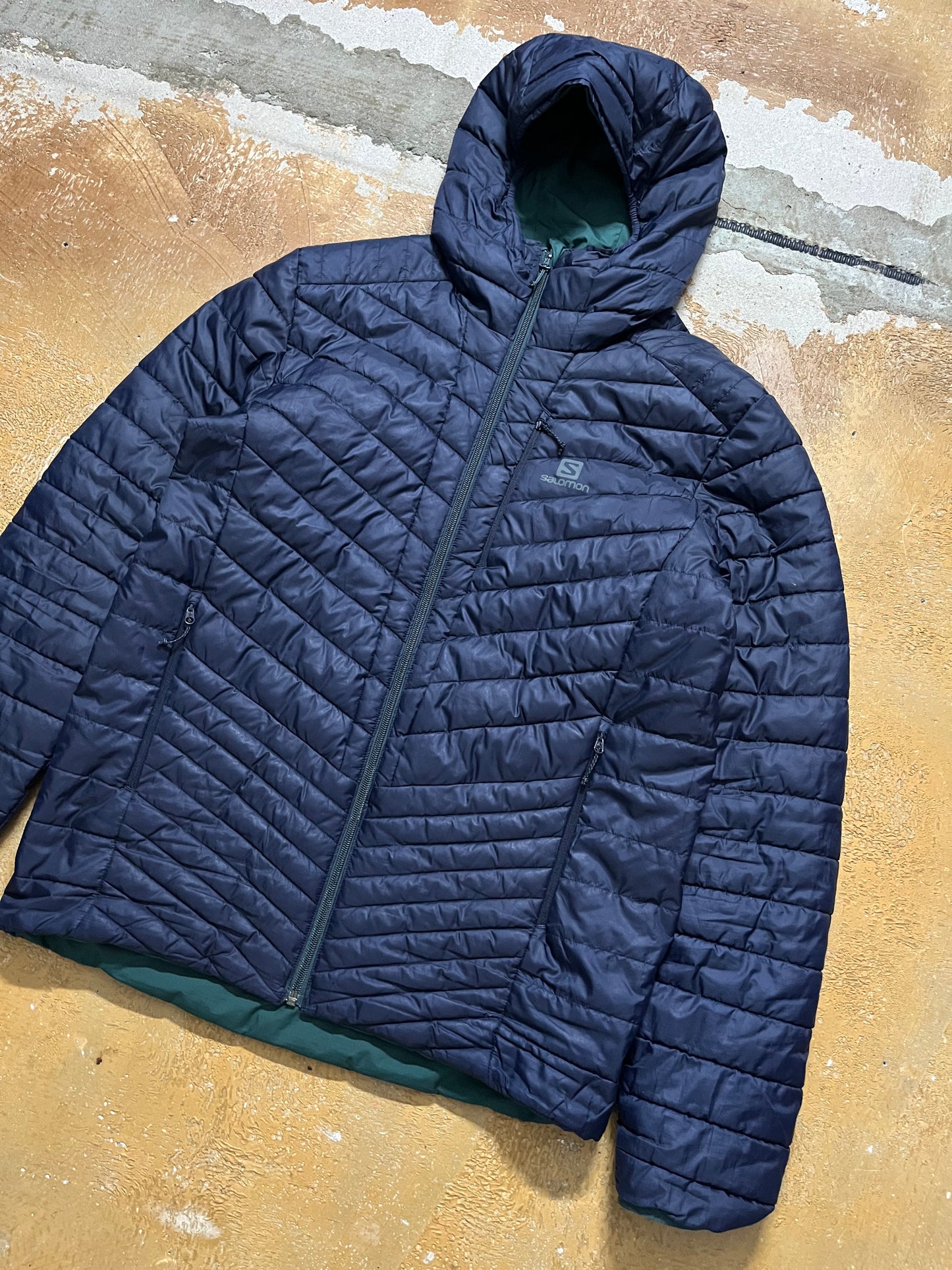 Salomon reversible hiking down jacket - M