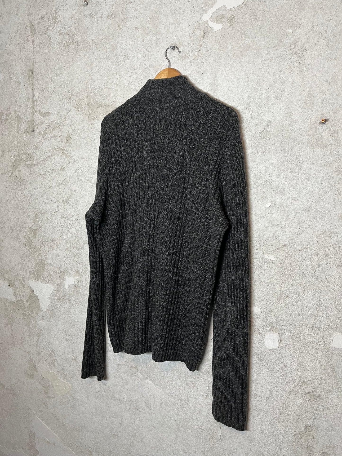 Dolce & Gabanna ribbed knit vintage 2000s y2k designer sweater - M
