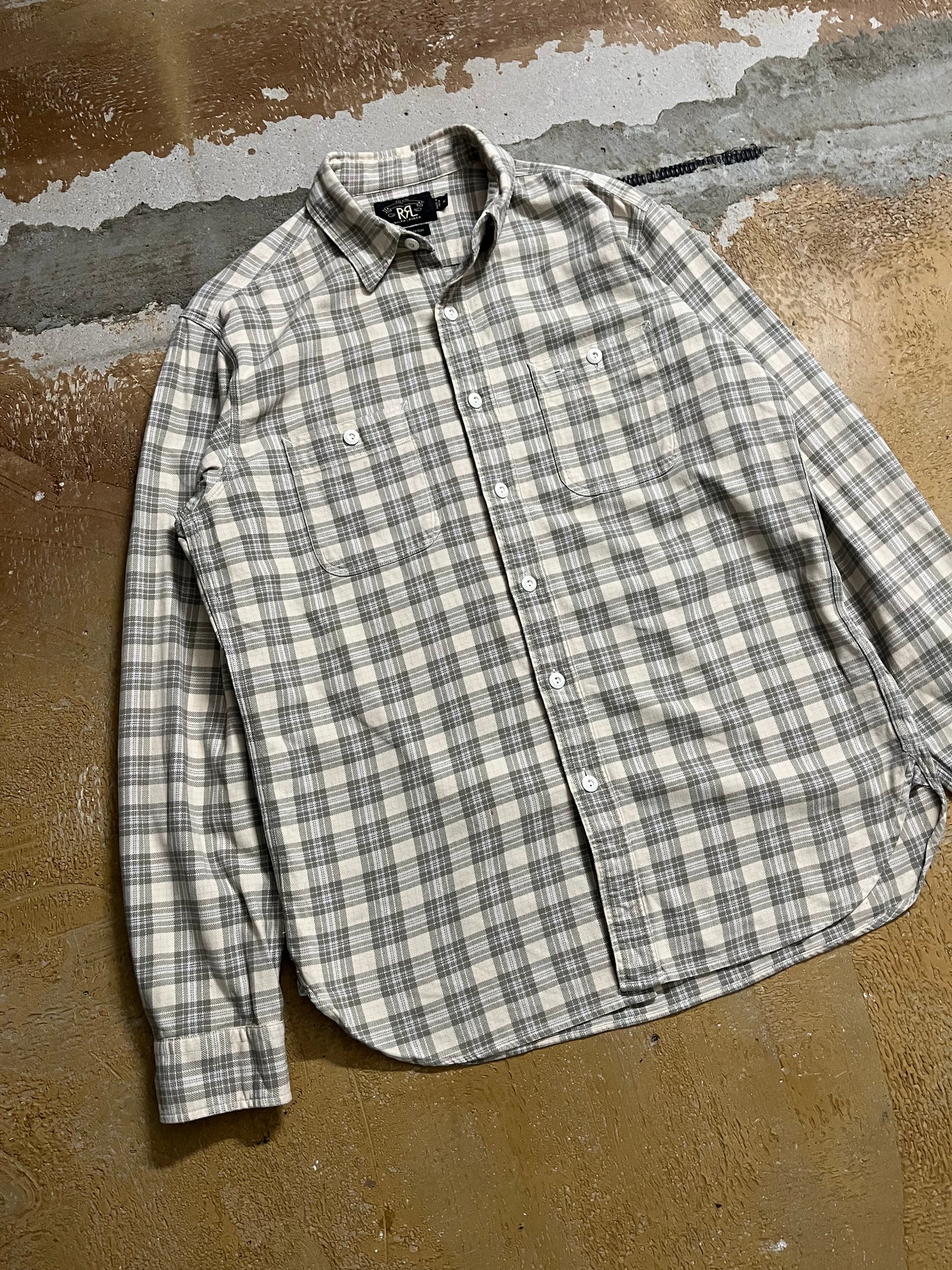Ralph Lauren double RL workshirt - M