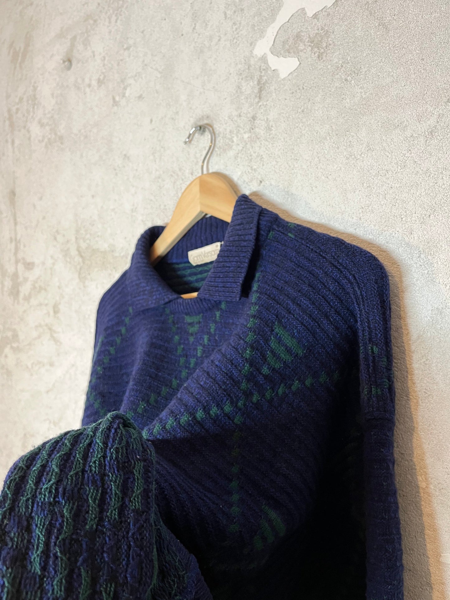 Gianni Versace vintage designer knit sweater - XL