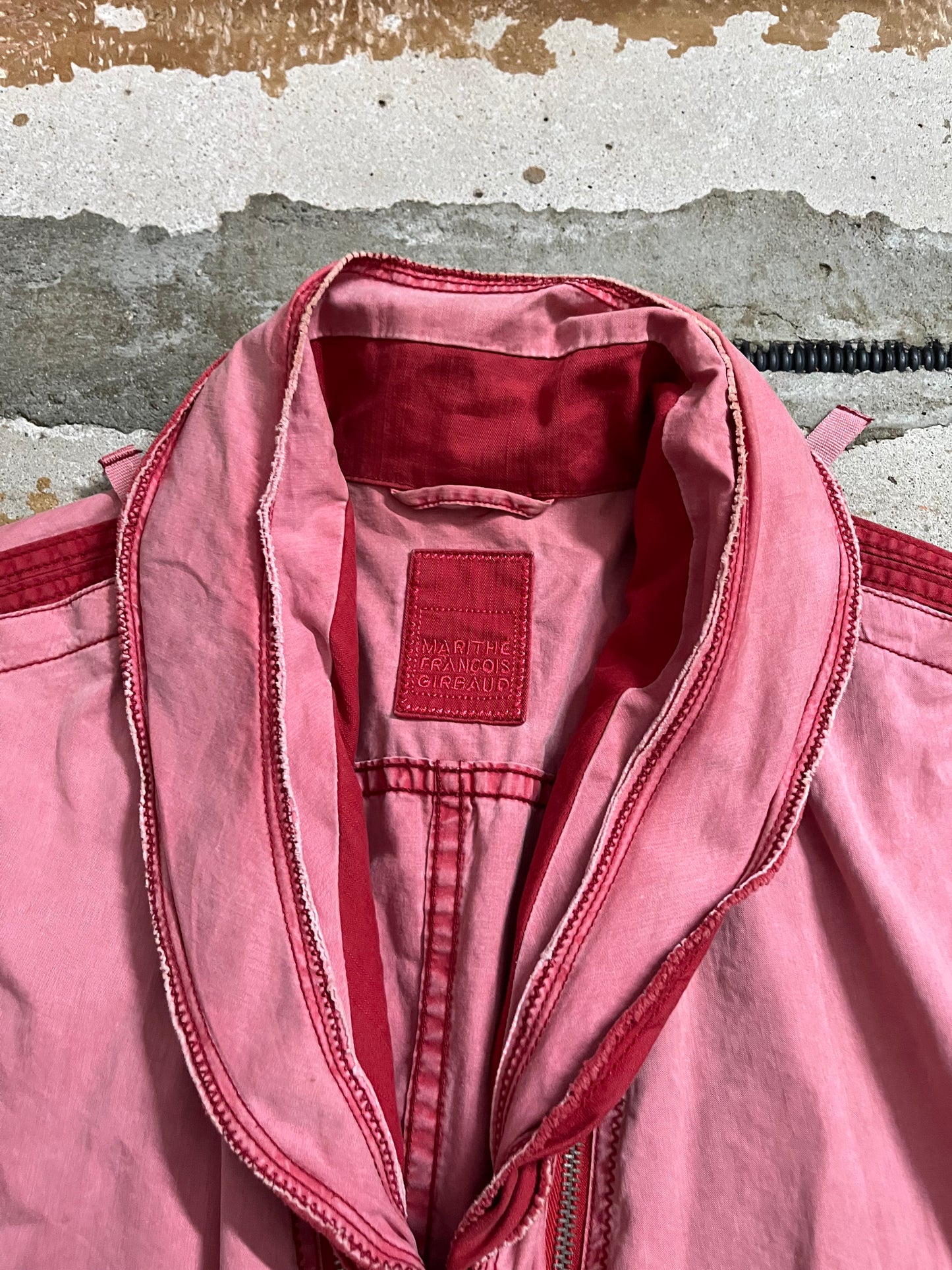 Marithe Francois Girbaud butterfly zip jacket - S