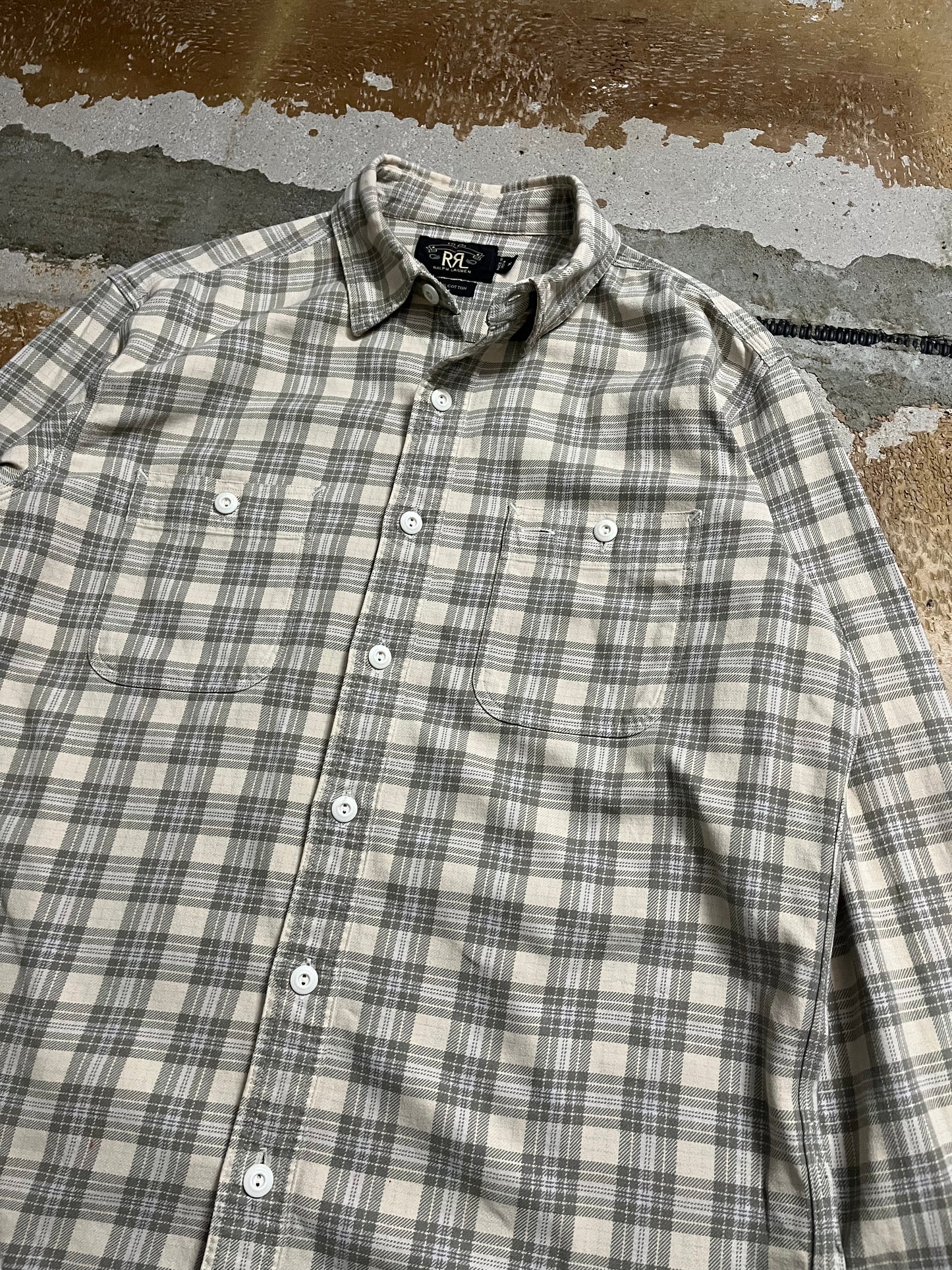 Ralph Lauren double RL workshirt - M