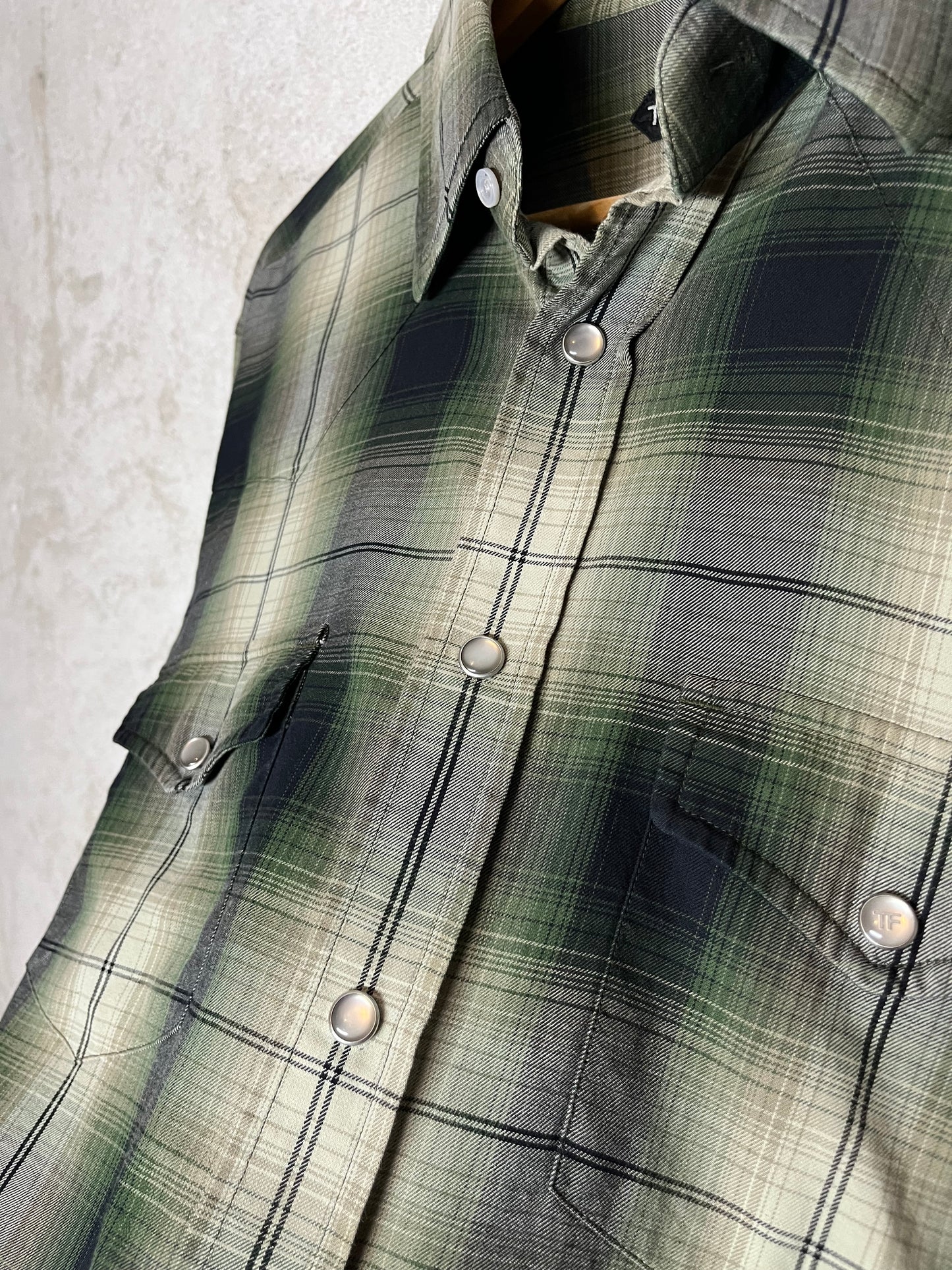 Tom Ford checkered shirt - L