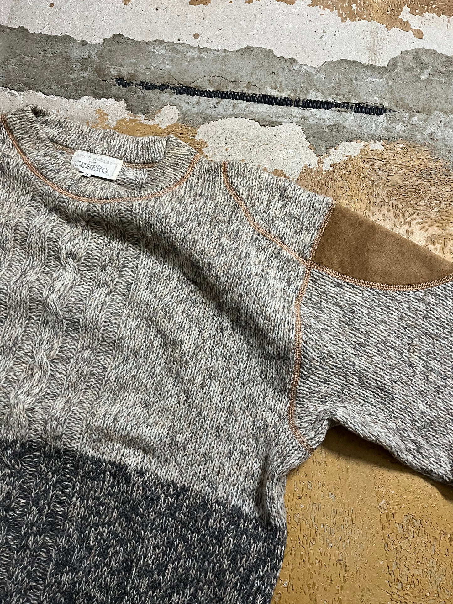 Iceberg knit ski sweater - S