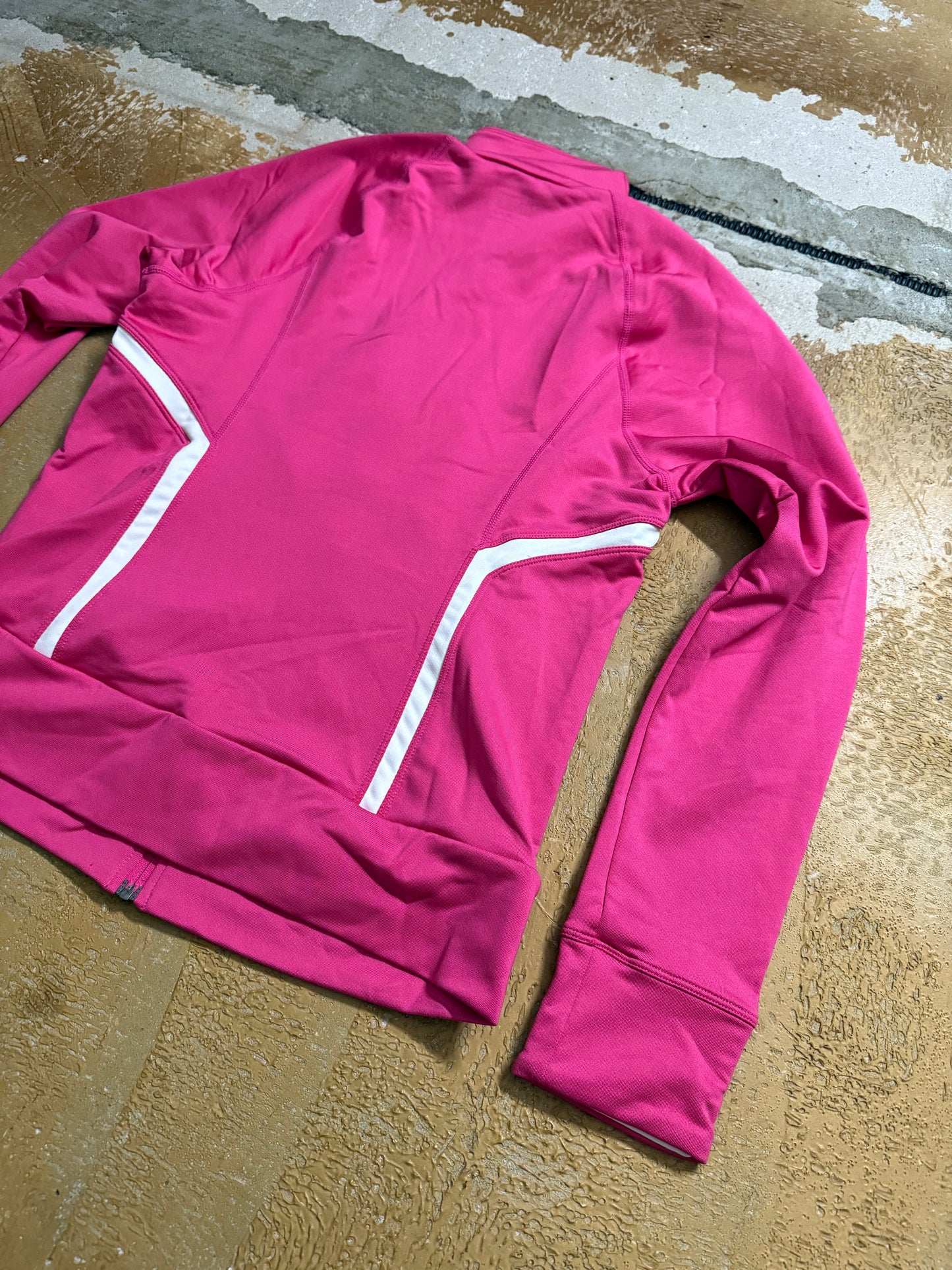 Vintage deadstock pink Nike zip-up sweater - XS