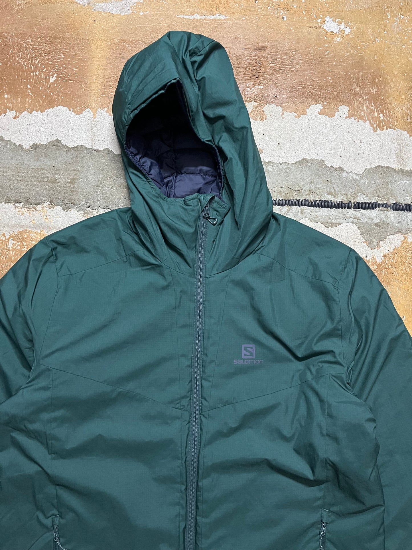 Salomon reversible hiking down jacket - M