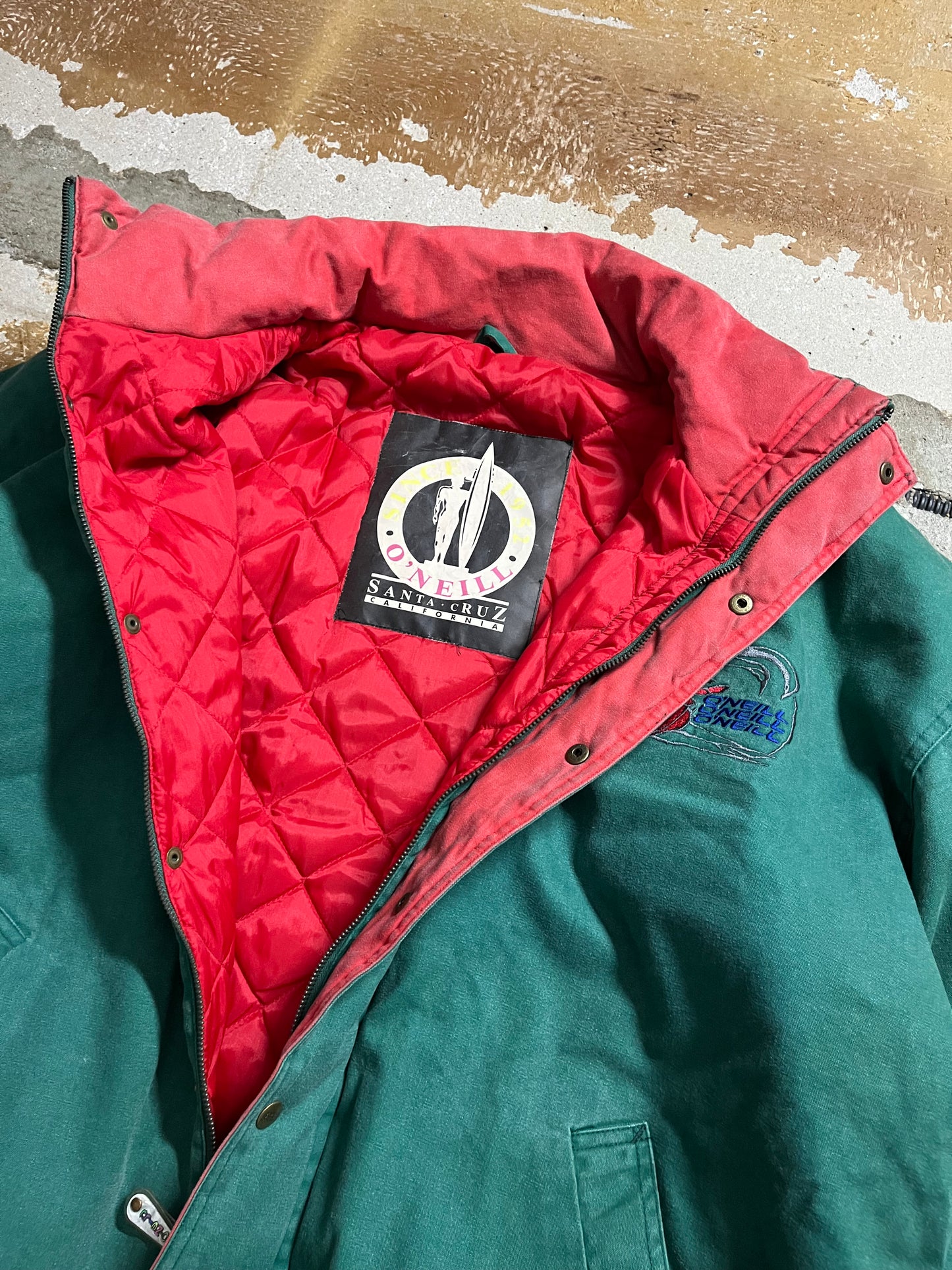 O’neill vintage denim ski jacket - M