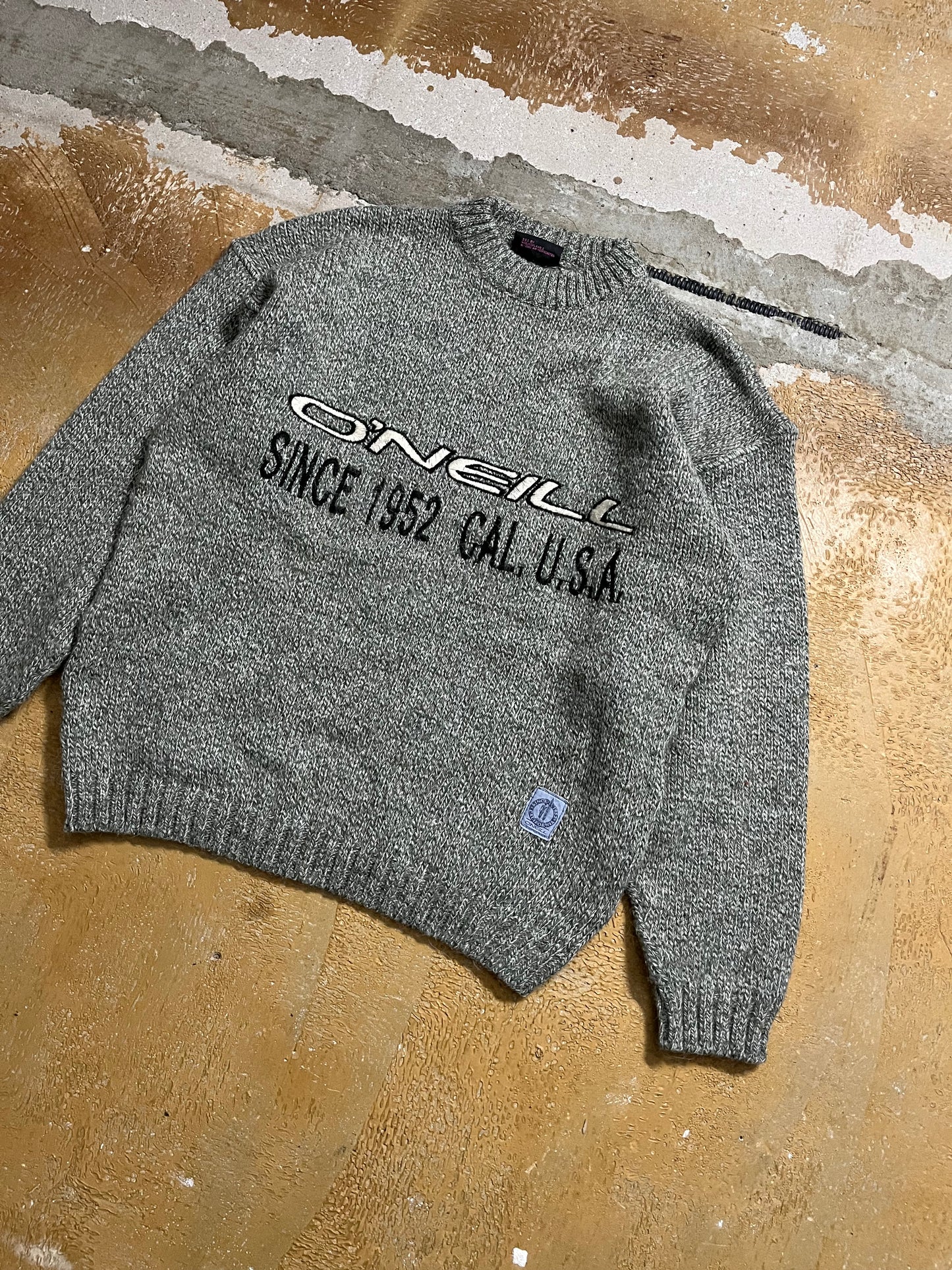 O’neill vintage surf knit sweater wool - M
