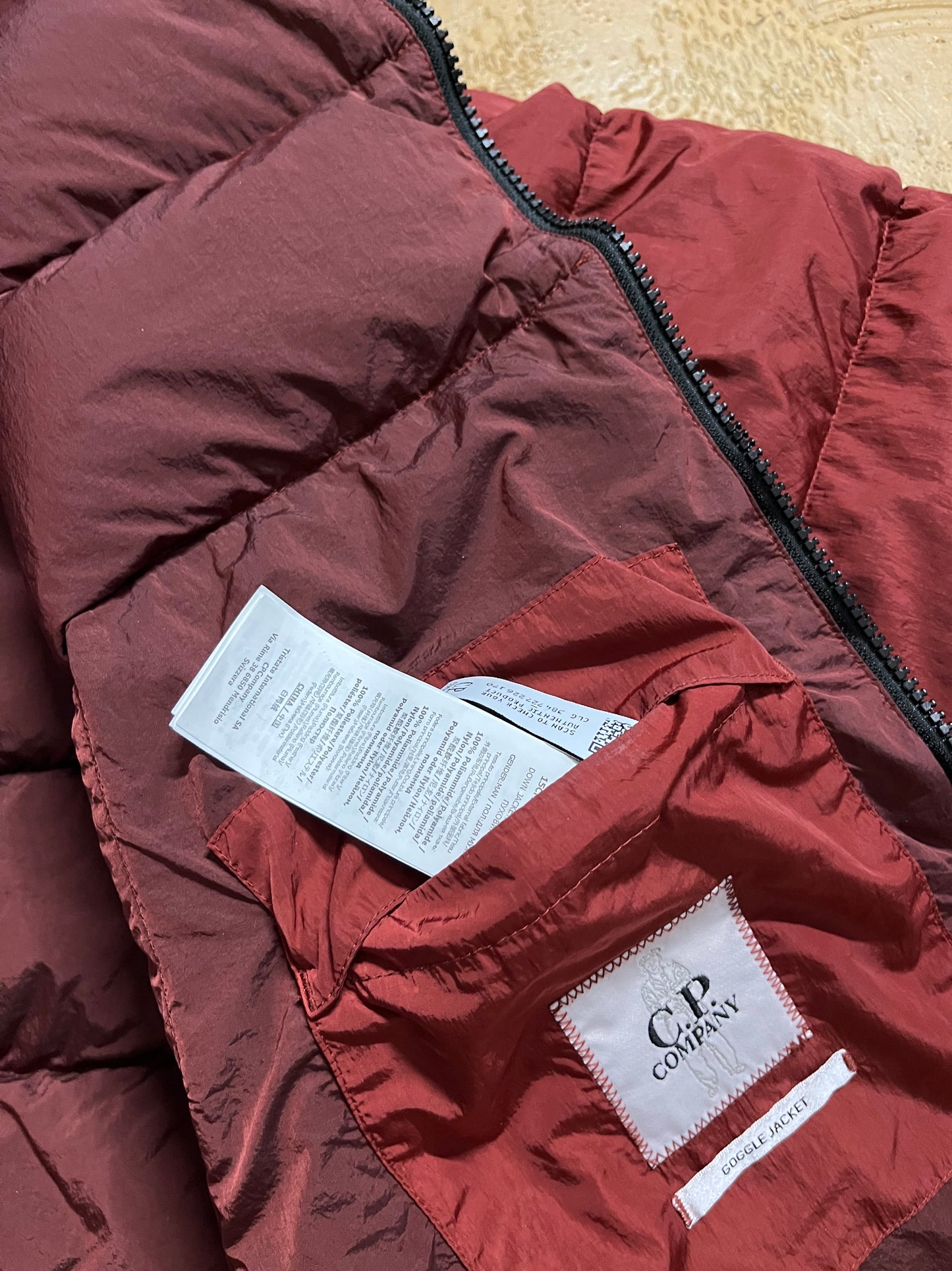CP Company puffer down jacket - L
