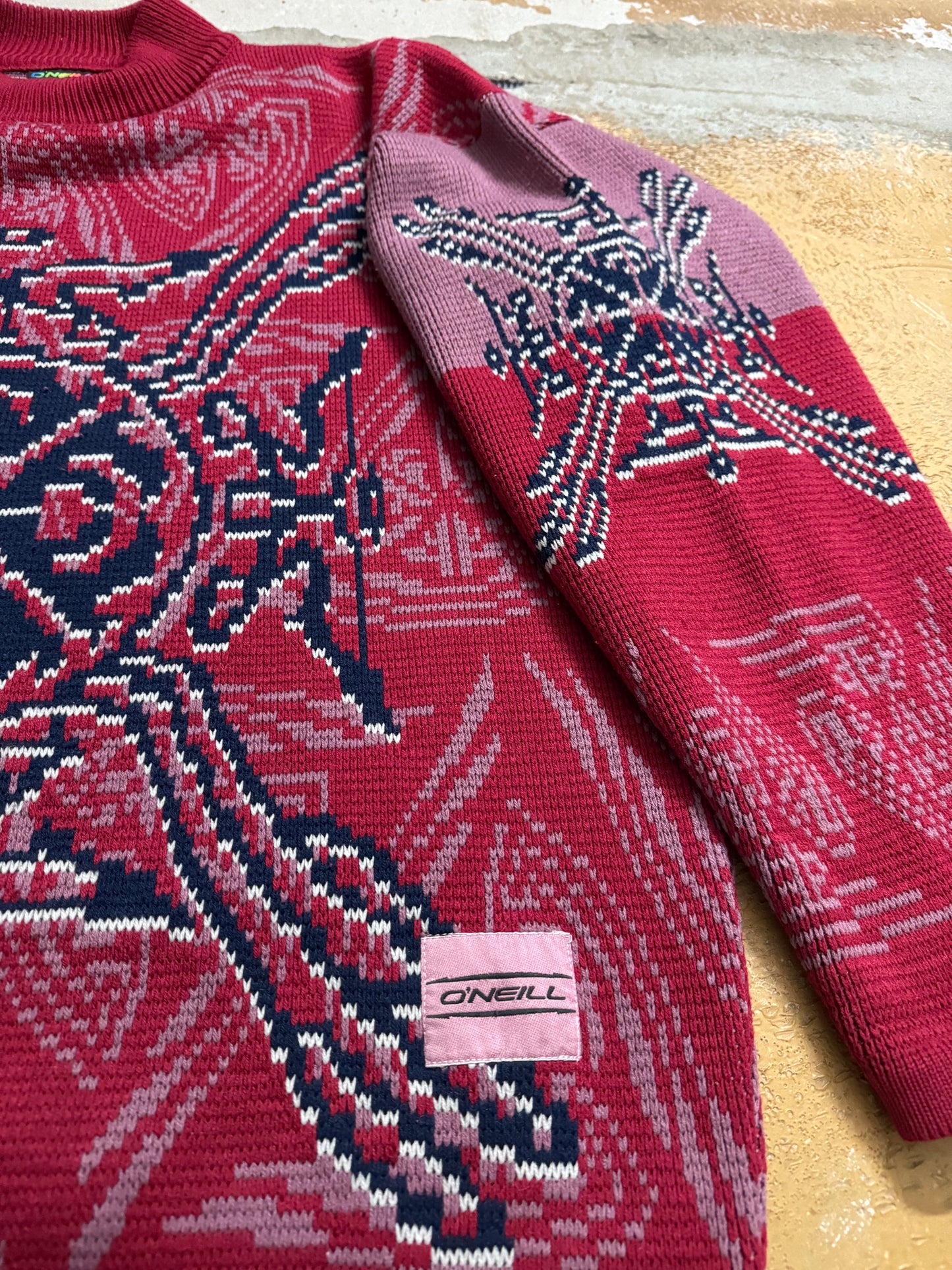 O’neill vintage extremely rare collector knit sweater - XL