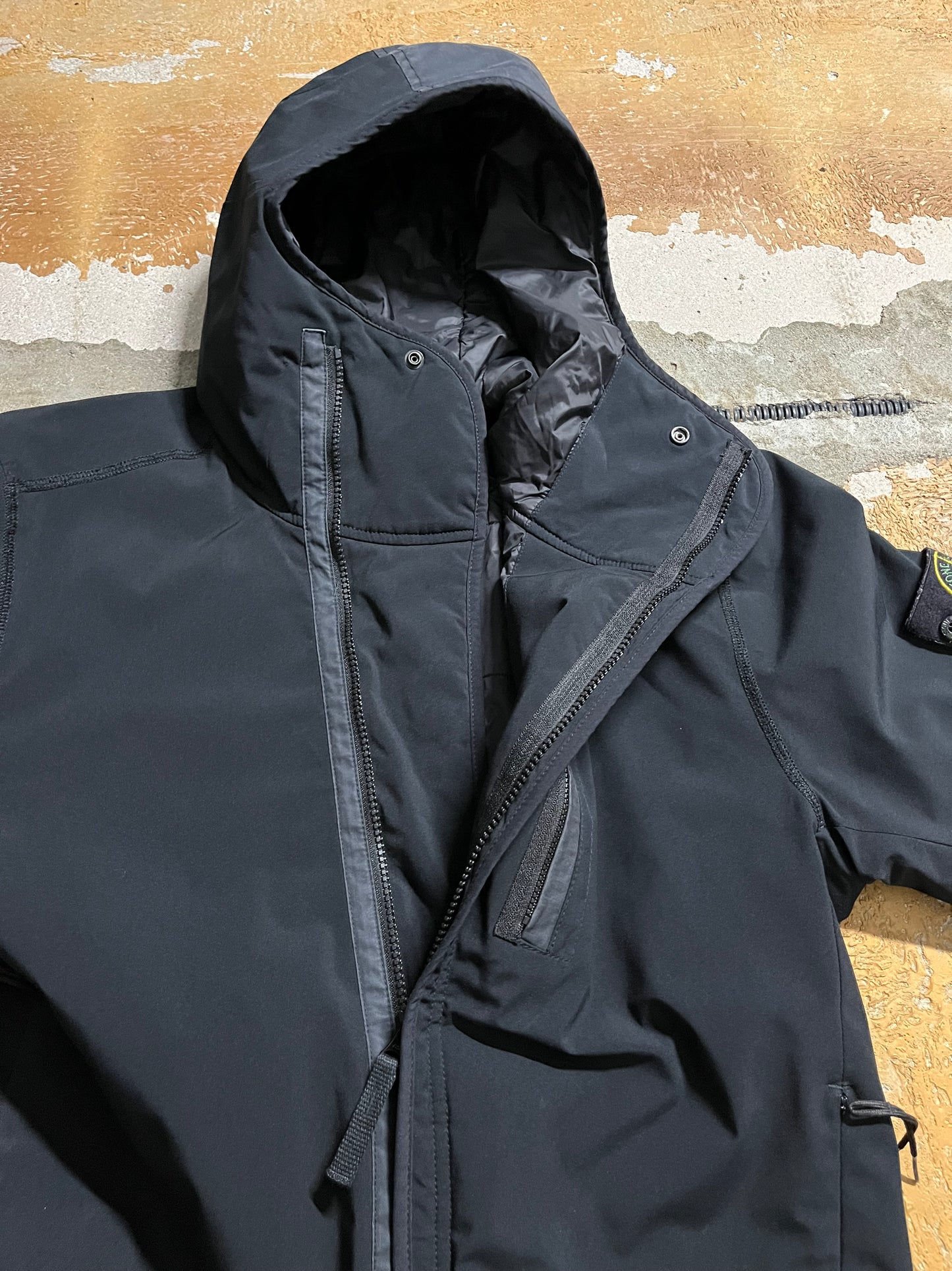 Stone Island assymetrical jacket - M