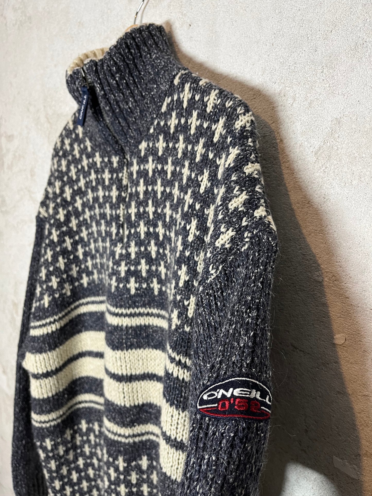 O'neill vintage 90s heavy knit retro ski snowboard sweater