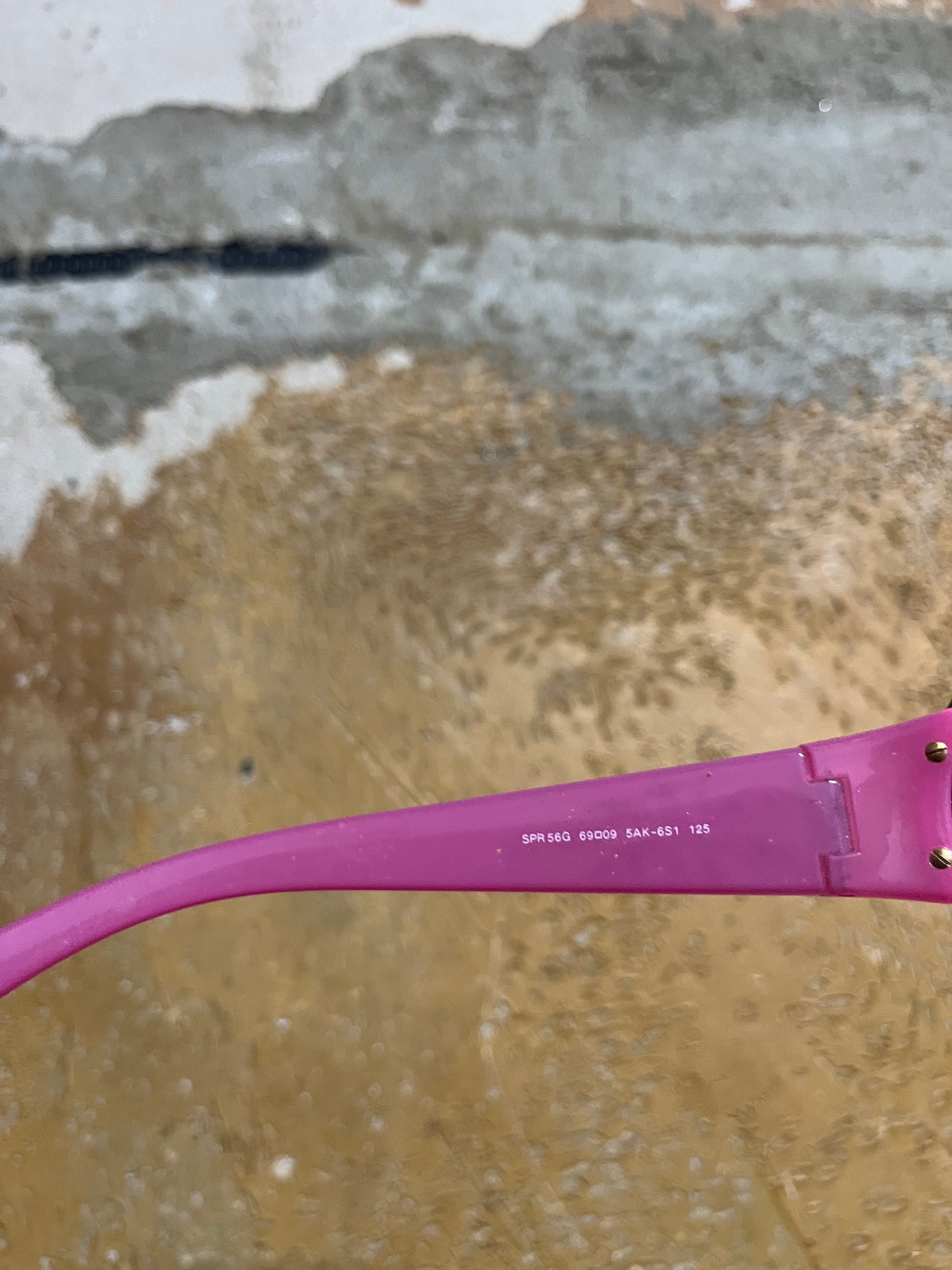 Vintage Prada pink sunglasses with box