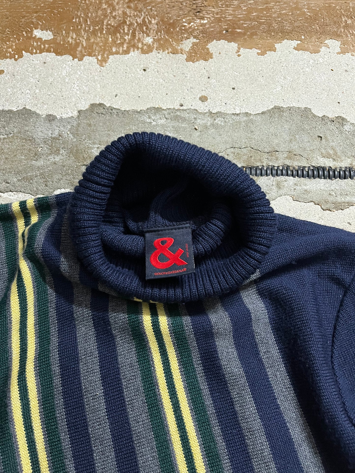 Dolce & Gabbana retro knit sweater - XS