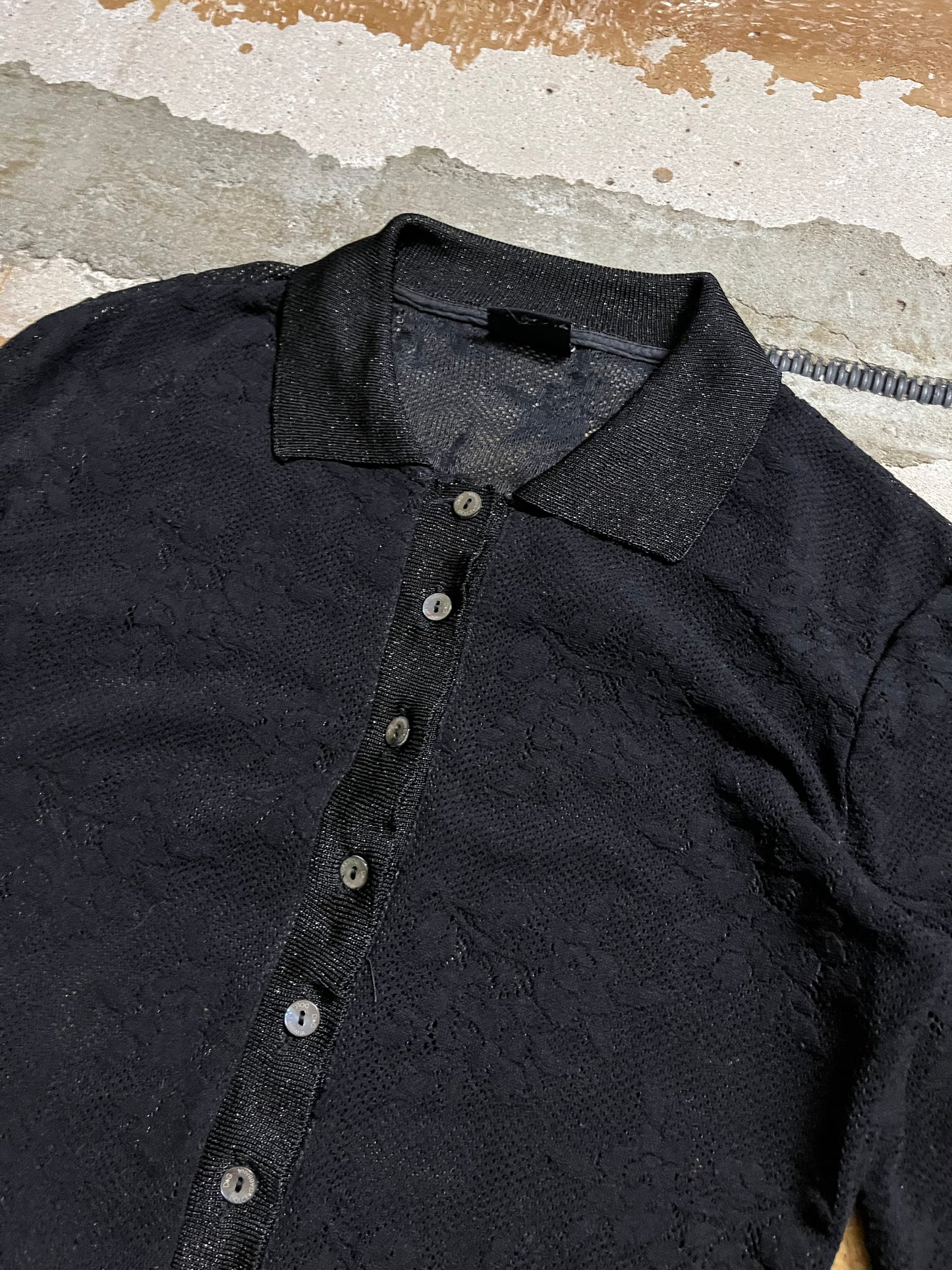 Dolce & Gabbana mesh lace top - M