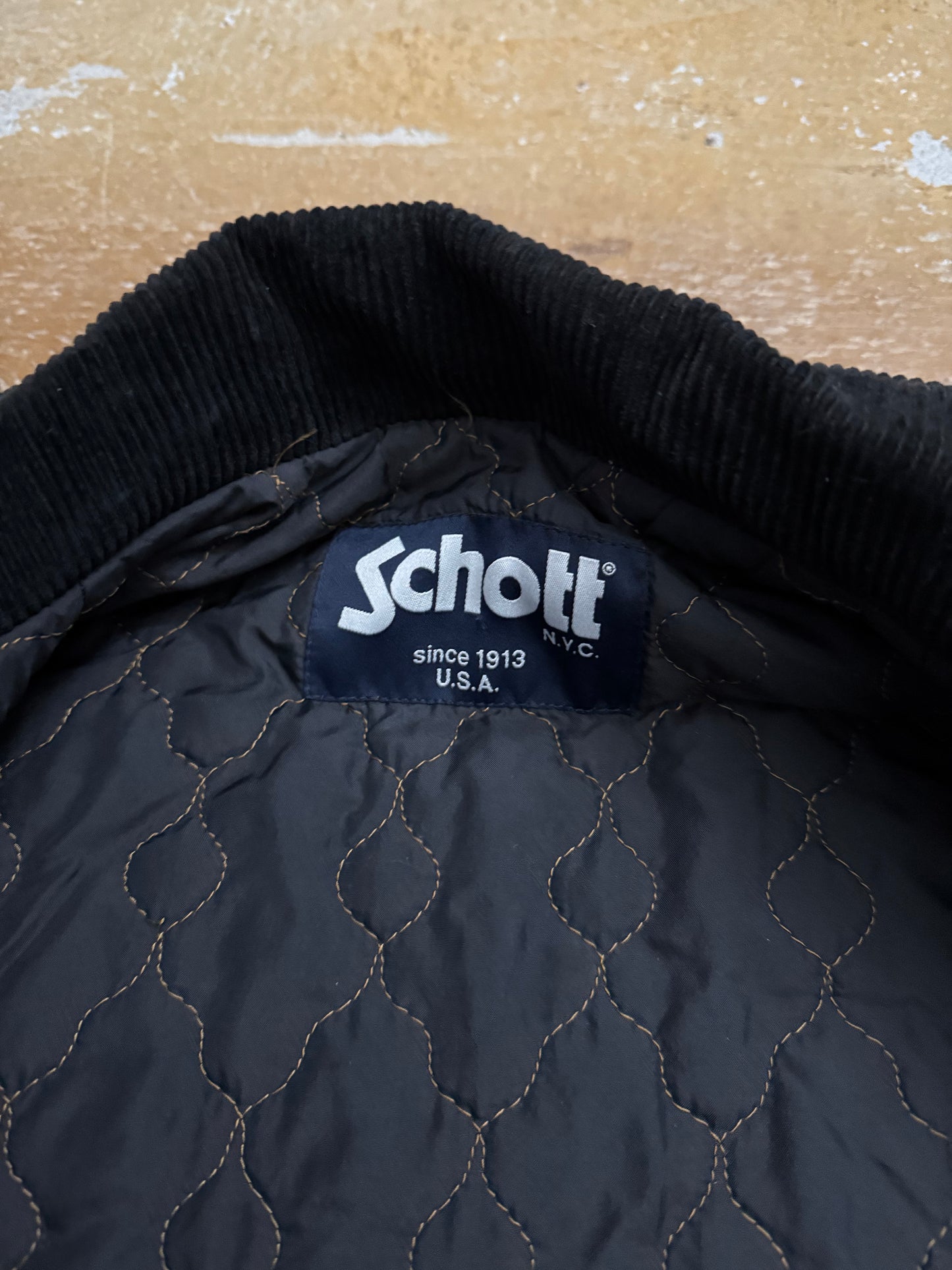 Schott fireman clasp winter jacket - L