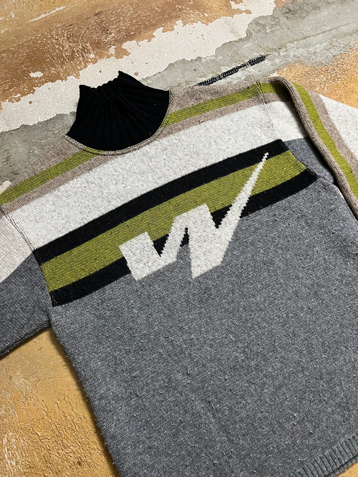 Oxbow vintage heavy knit sweater - M
