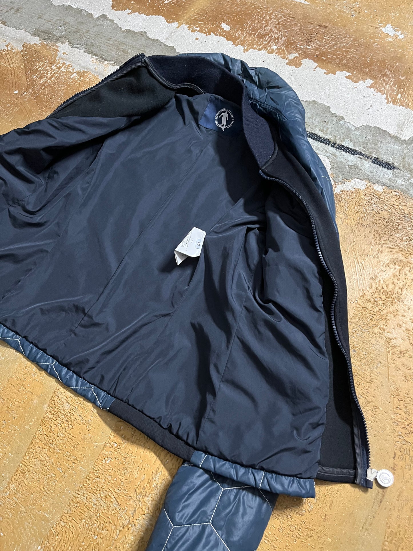 Dirk Bikkembergs quilted winter jacket - L