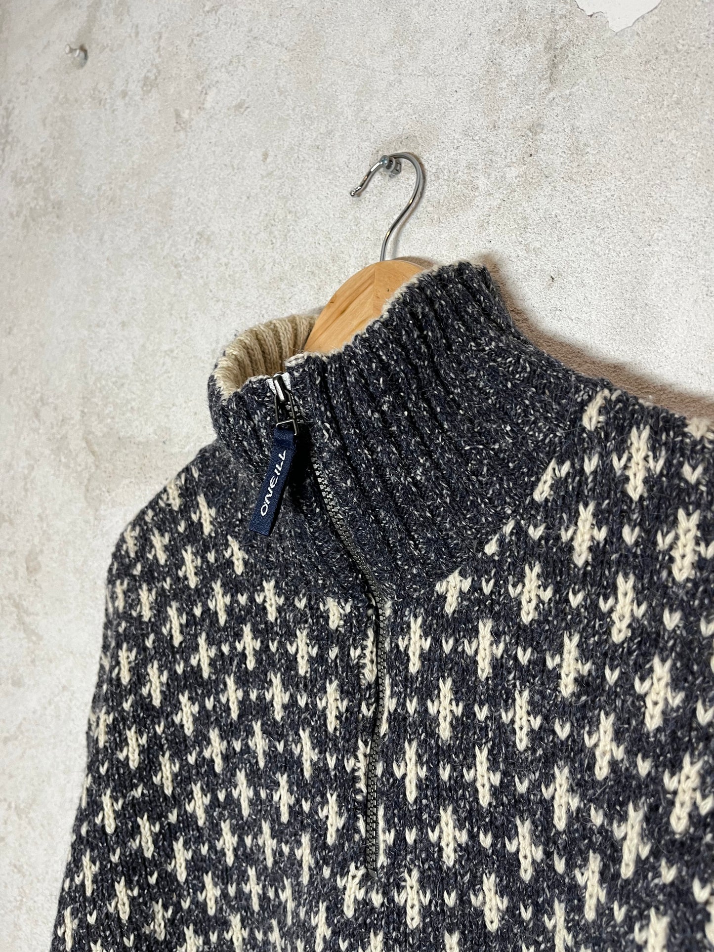 O'neill vintage 90s heavy knit retro ski snowboard sweater - XL