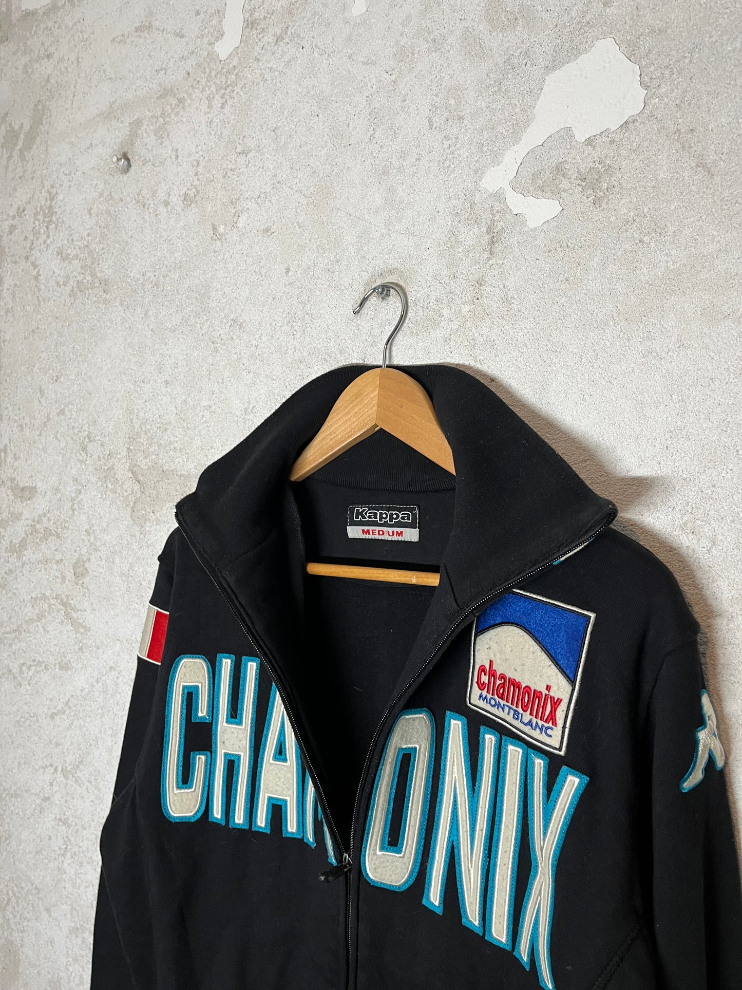 Kappa “Chamonix” sport zip-up sweater - M