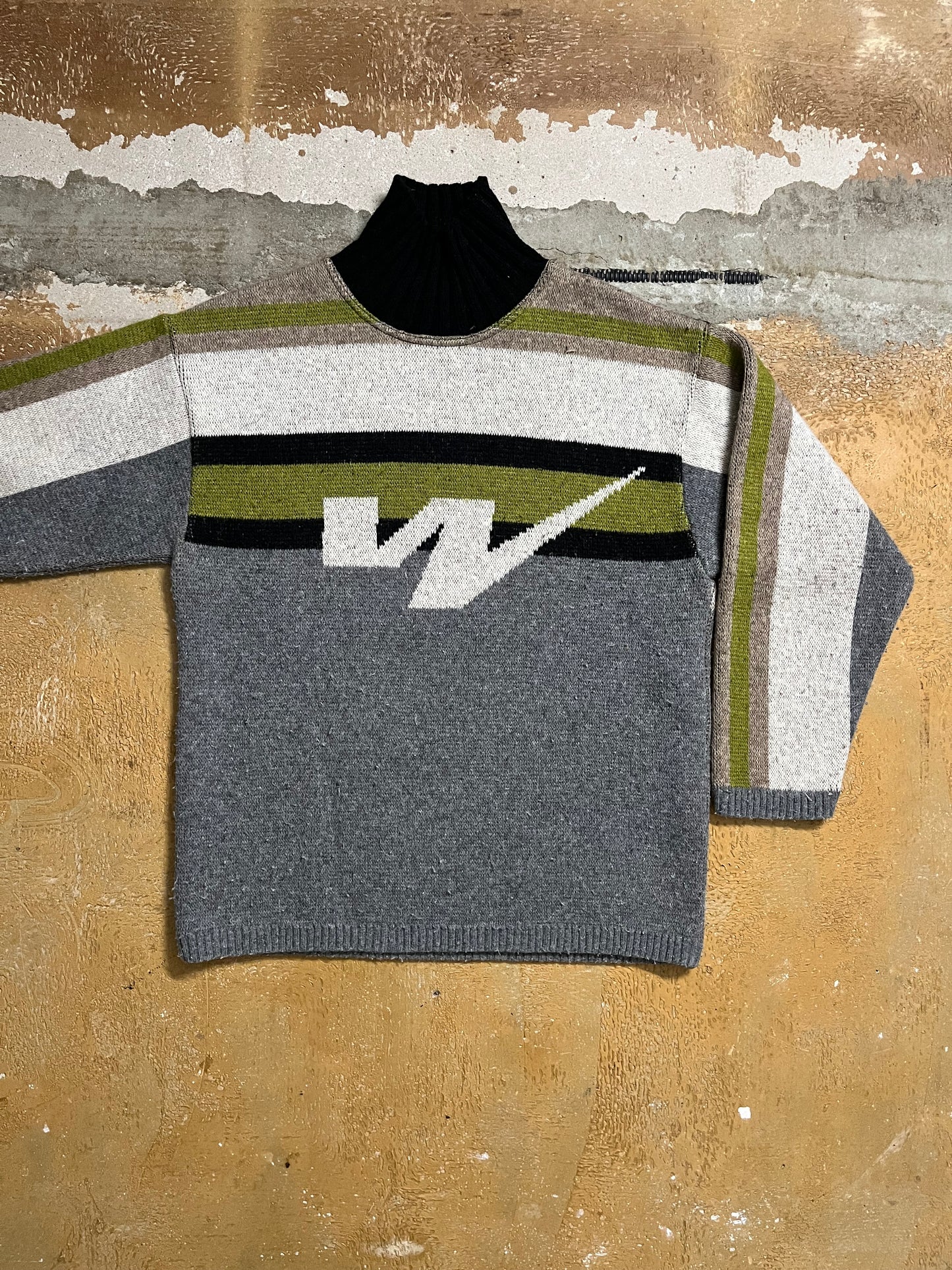 Oxbow vintage heavy knit sweater - M