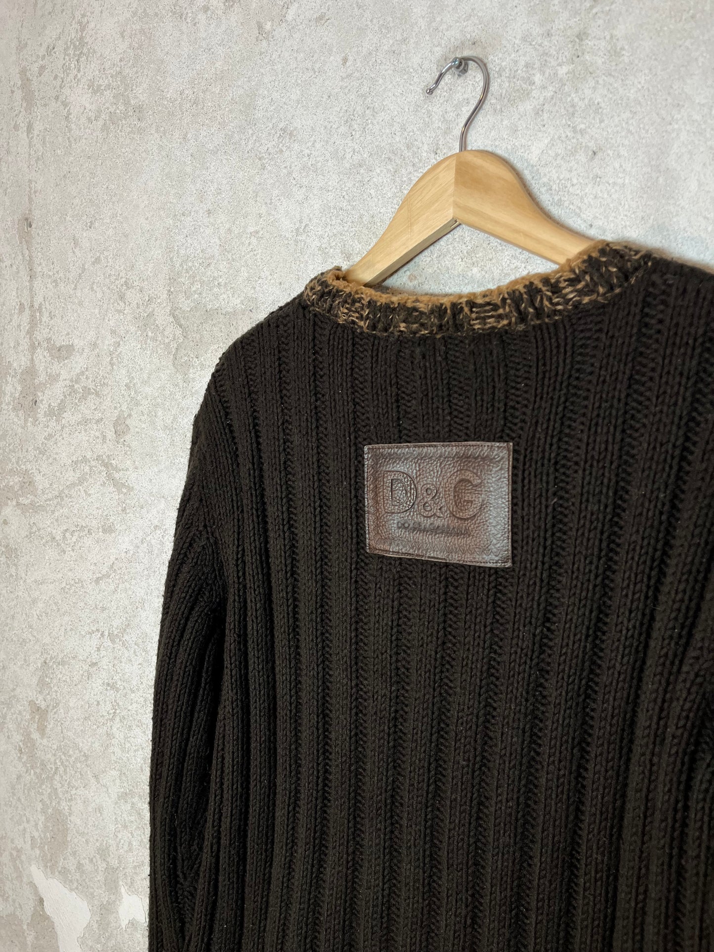 Dolce & Gabbana vintage knit sweater - XL