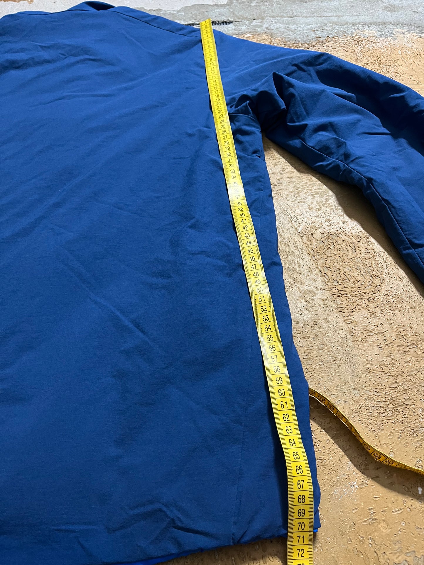 Salomon reversible down hiking jacket - L
