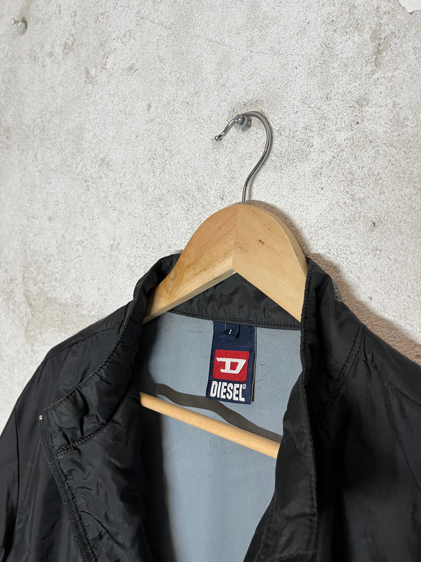 Diesel retro track jacket - L