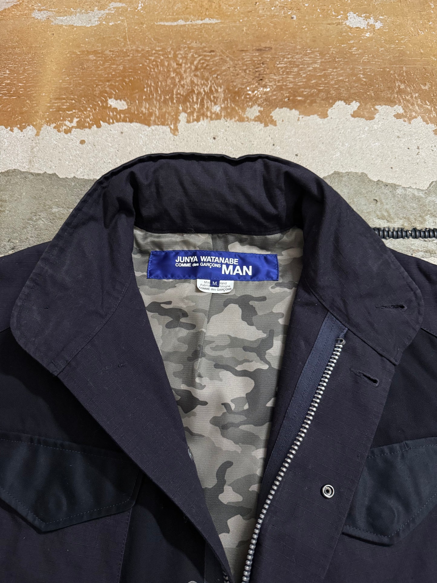 Junya Watanabe military jacket with waist belt - M