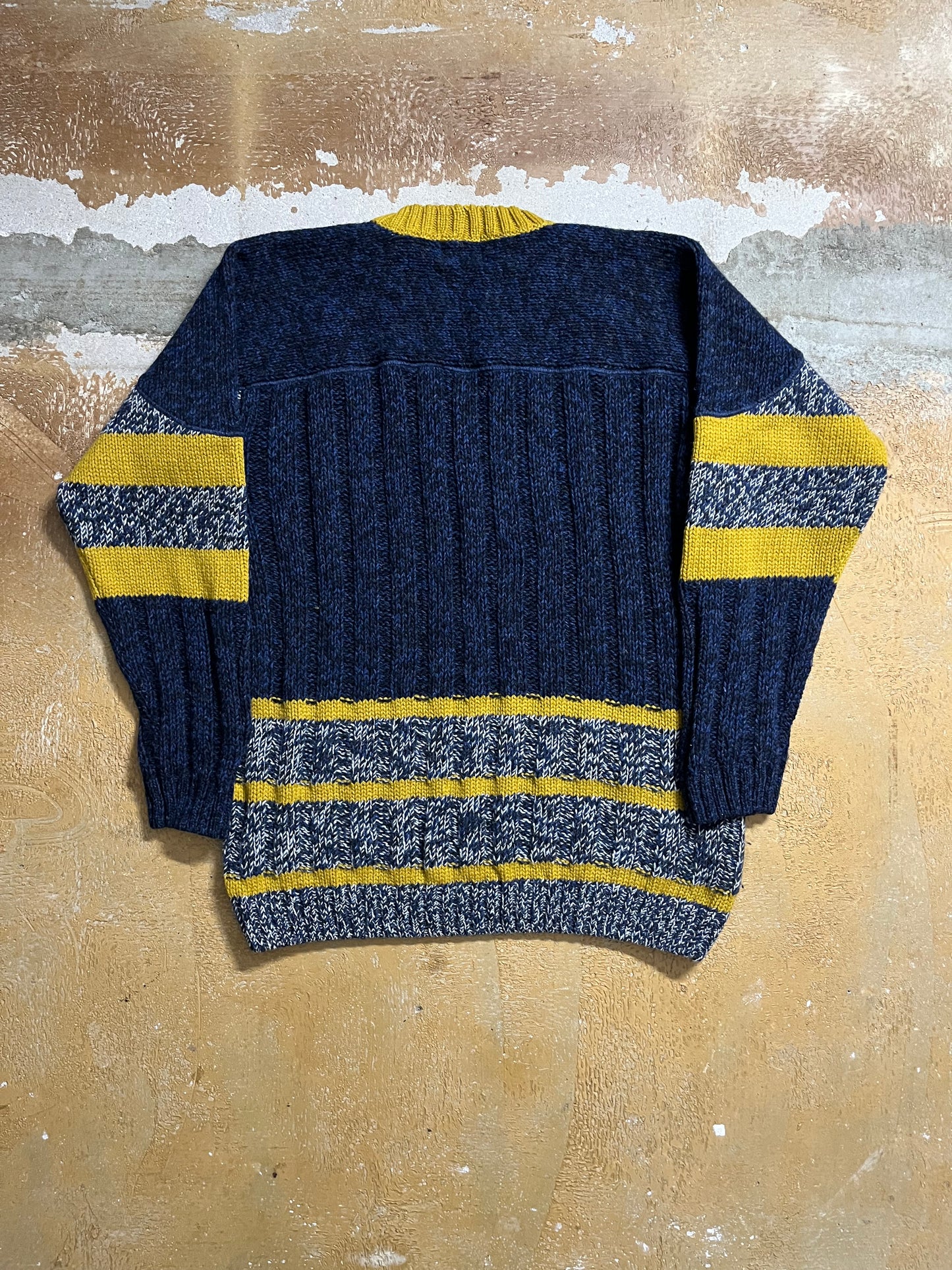 Iceberg Sport Ice 100% wool knit sweater - L
