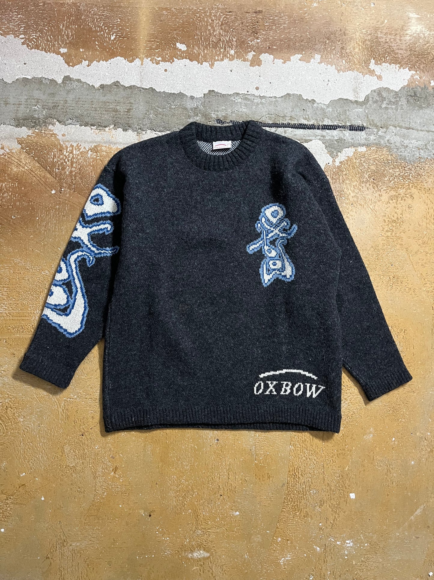 Oxbow vintage ski knit sweater - M