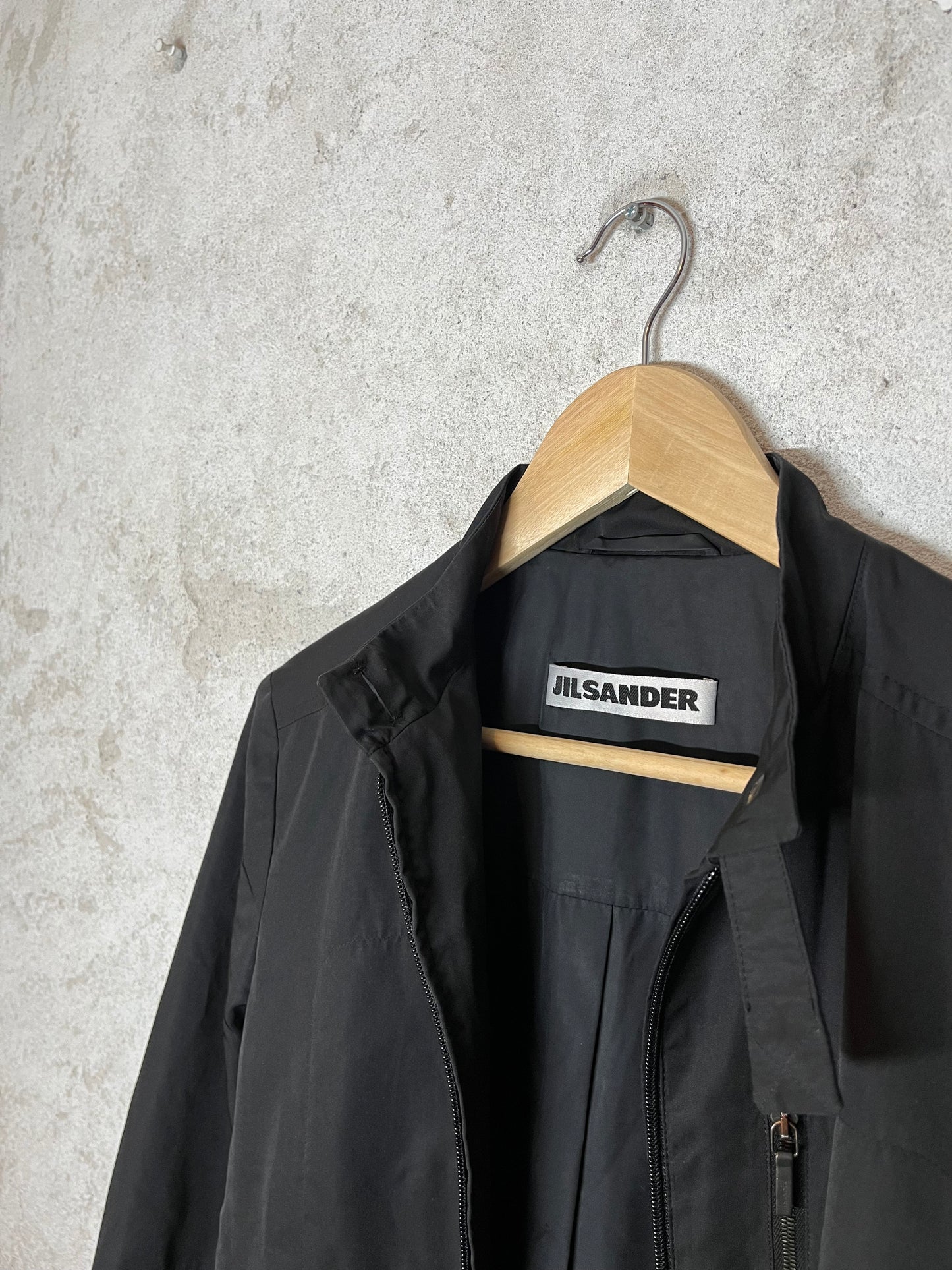 Jil Sander vintage multizip technical jacket - S