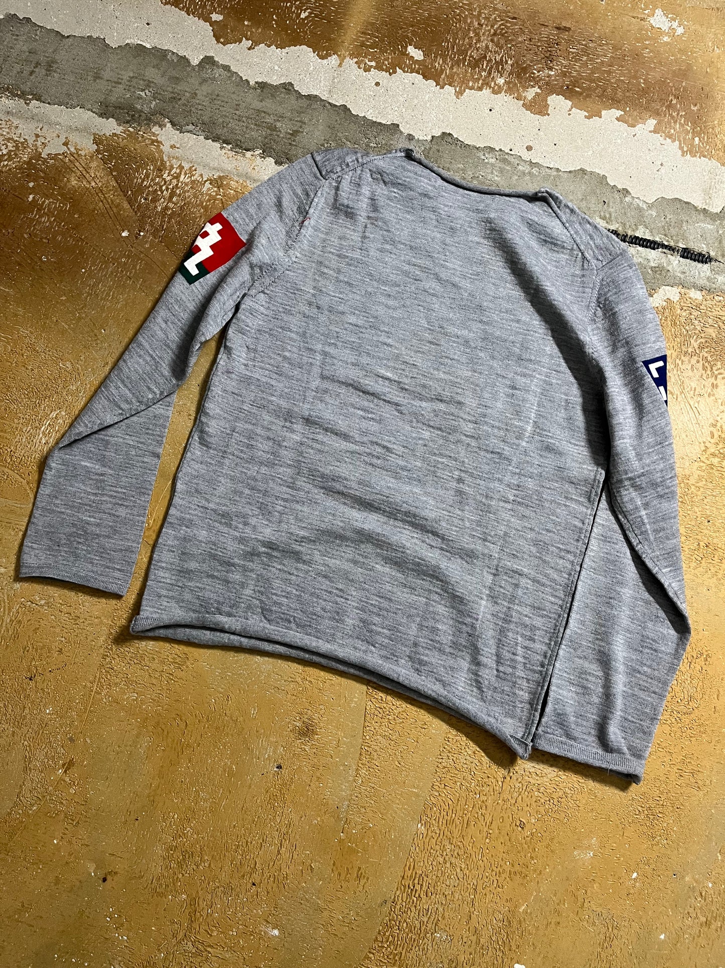Comme des Garcons wool longsleeve sweater - M