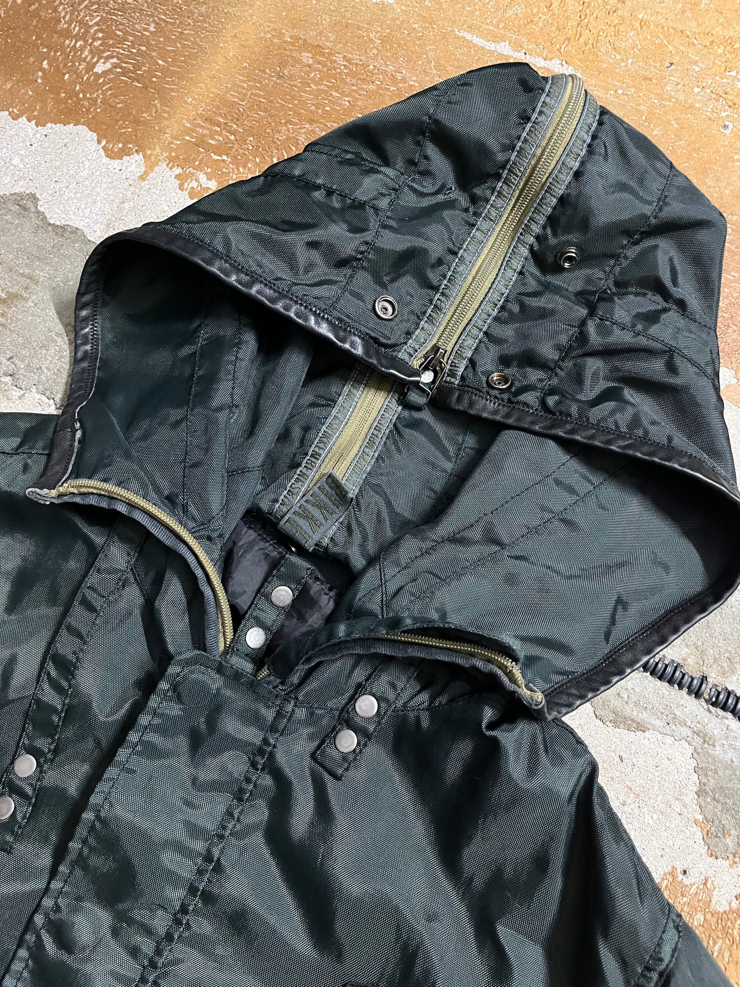 Dirk Bikkembergs multizip multipocket cargo jacket - M