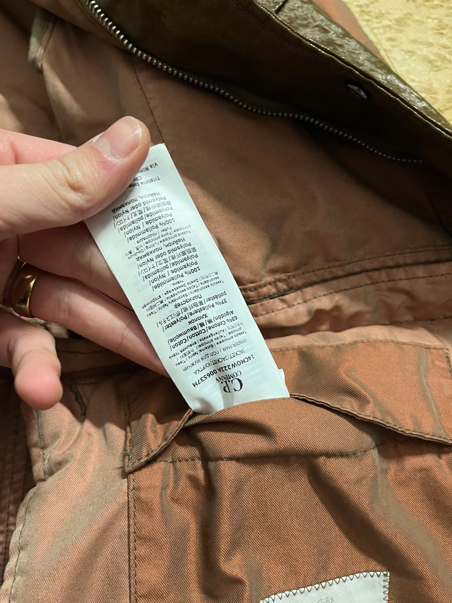 CP Company Garment dyed jacket - L
