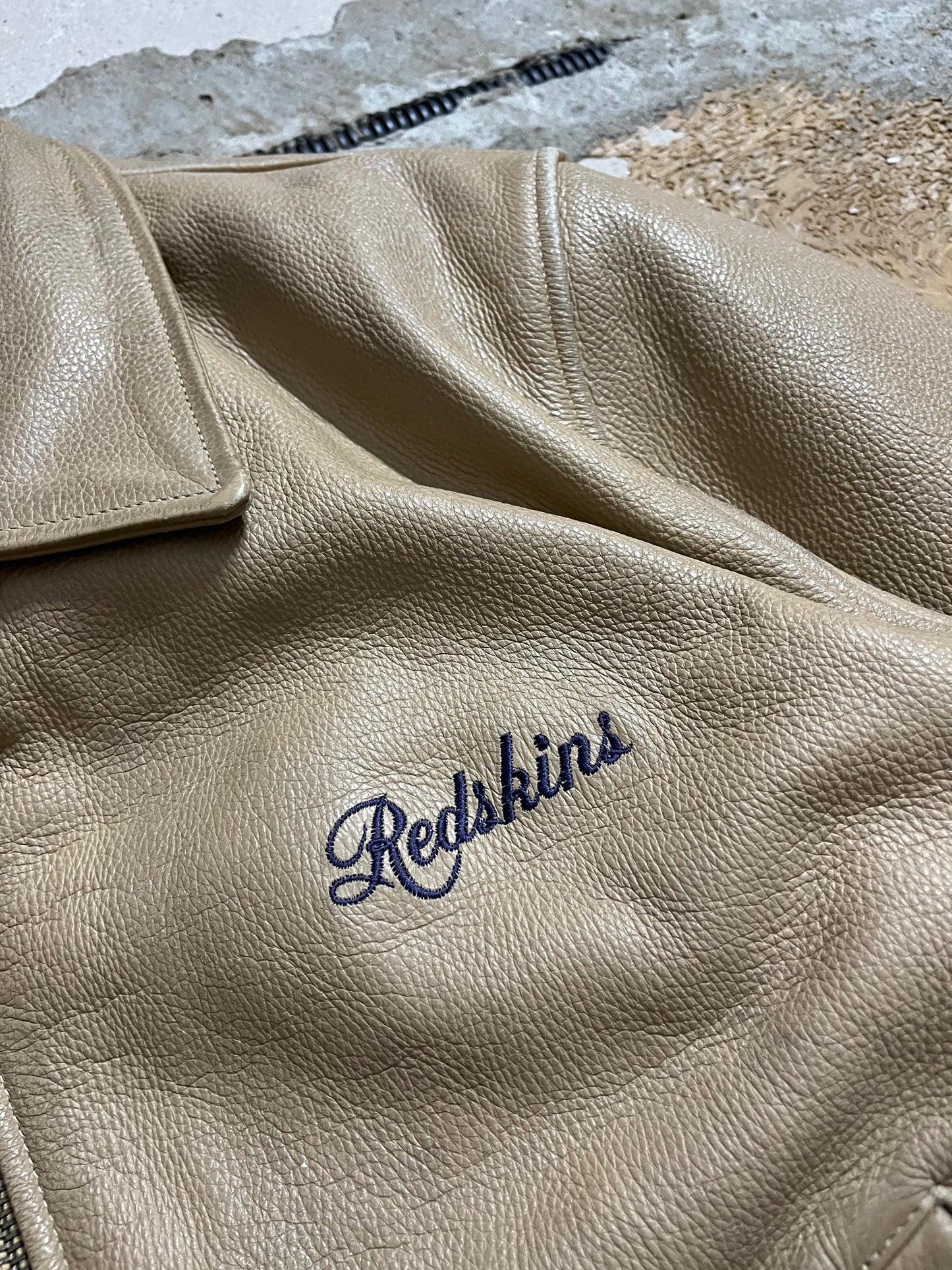 Redskins Leather Jacket - L