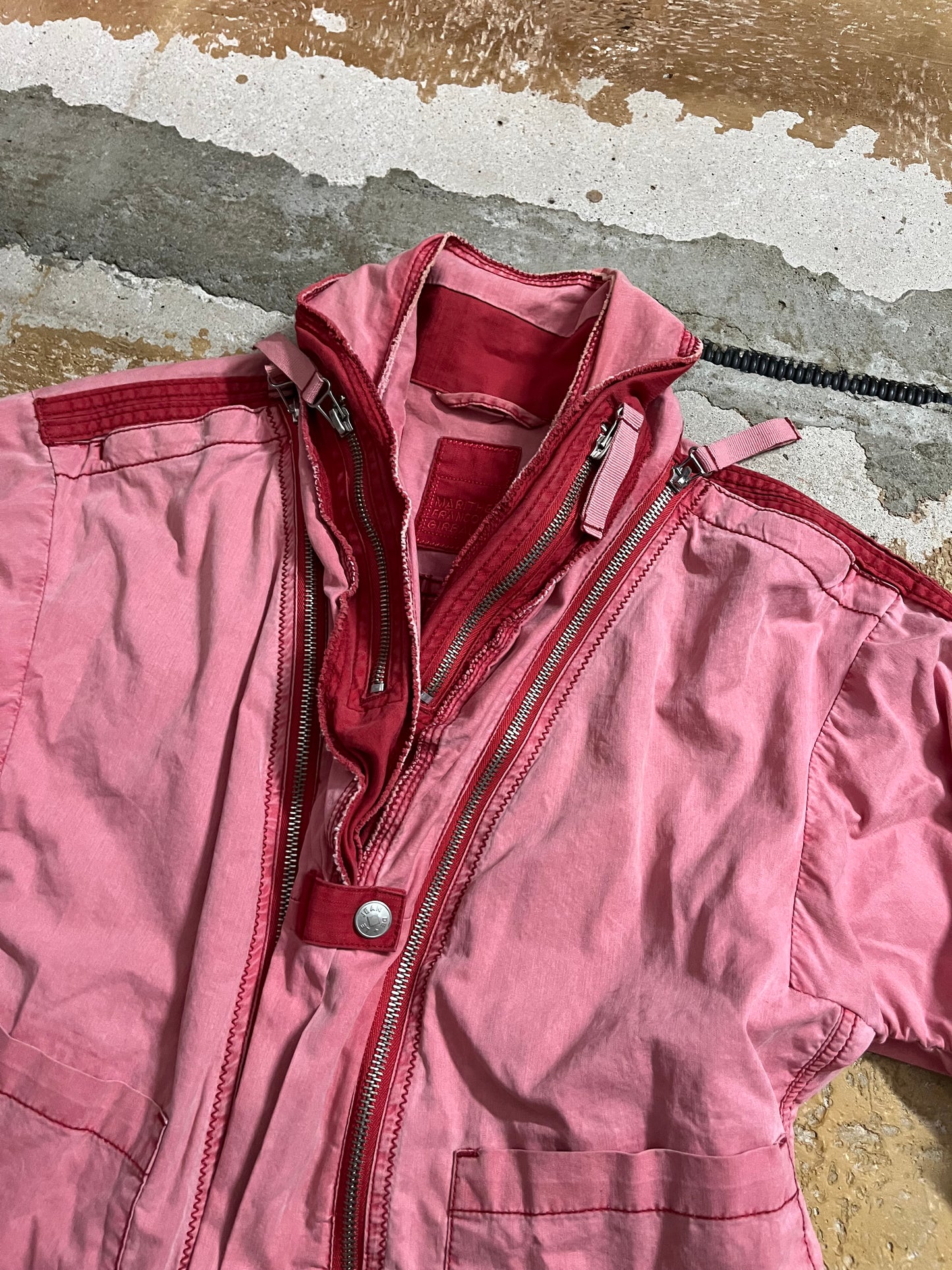 Marithe Francois Girbaud butterfly zip jacket - S