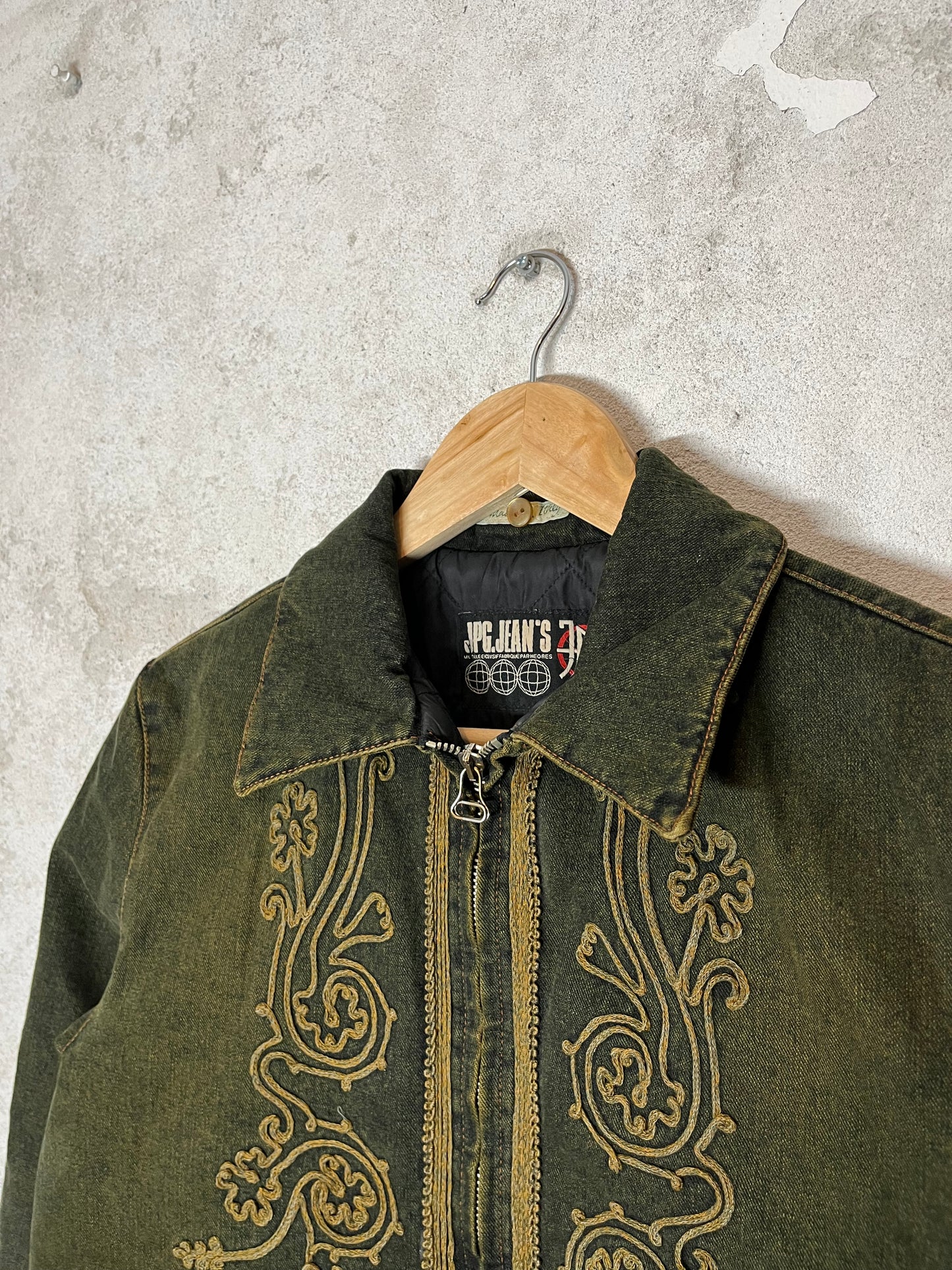Jean Paul Gaultier vintage designer 90s 2000s embroidered archive jacket - S