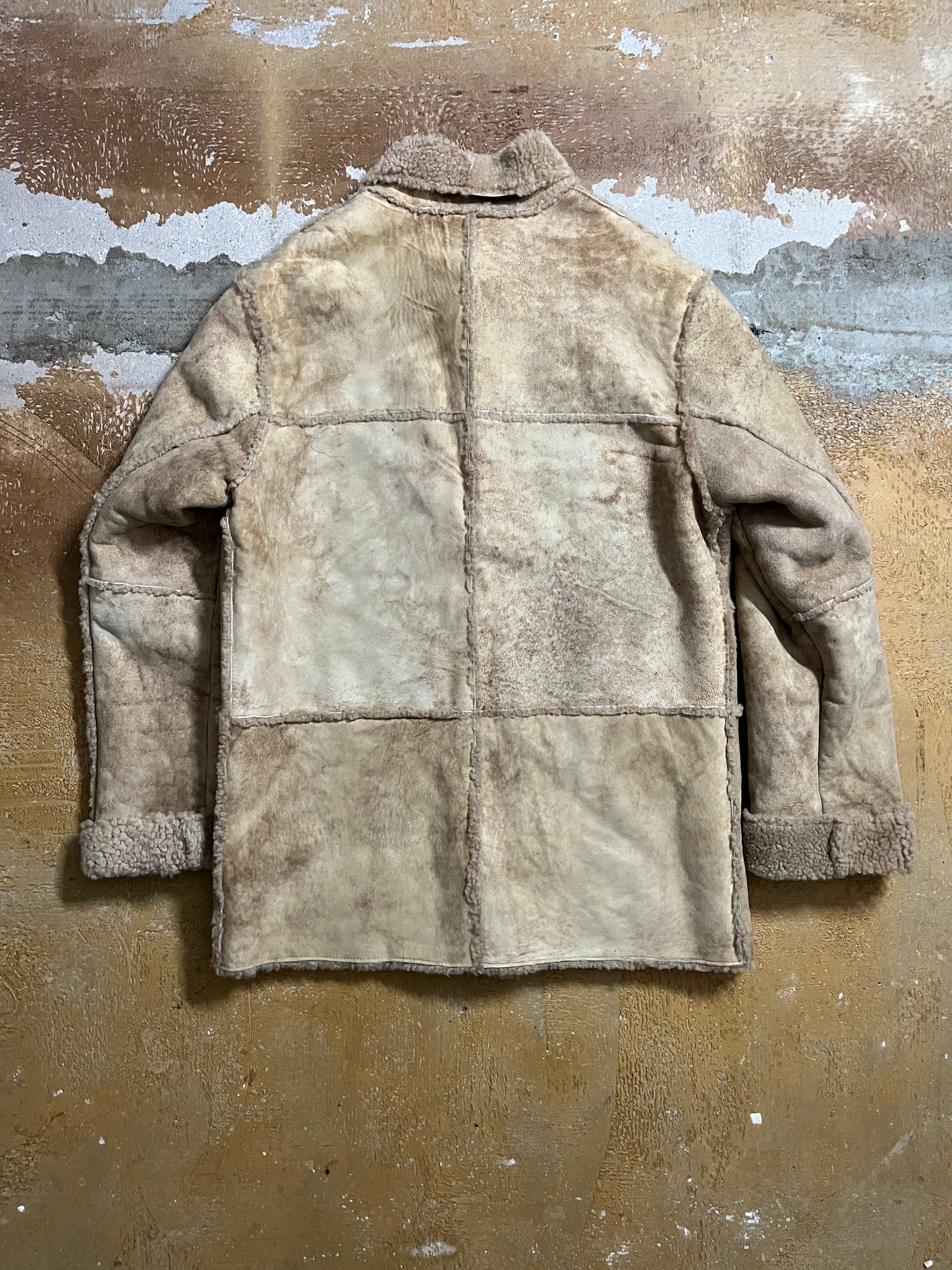 Dolce & Gabbana sherling afghan coat - M