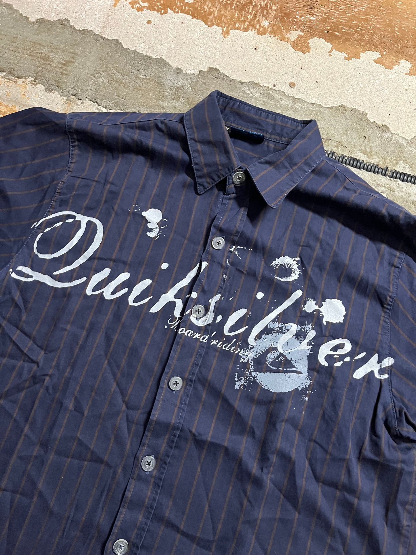 Vintage Quiksilver polo tee shirt - M