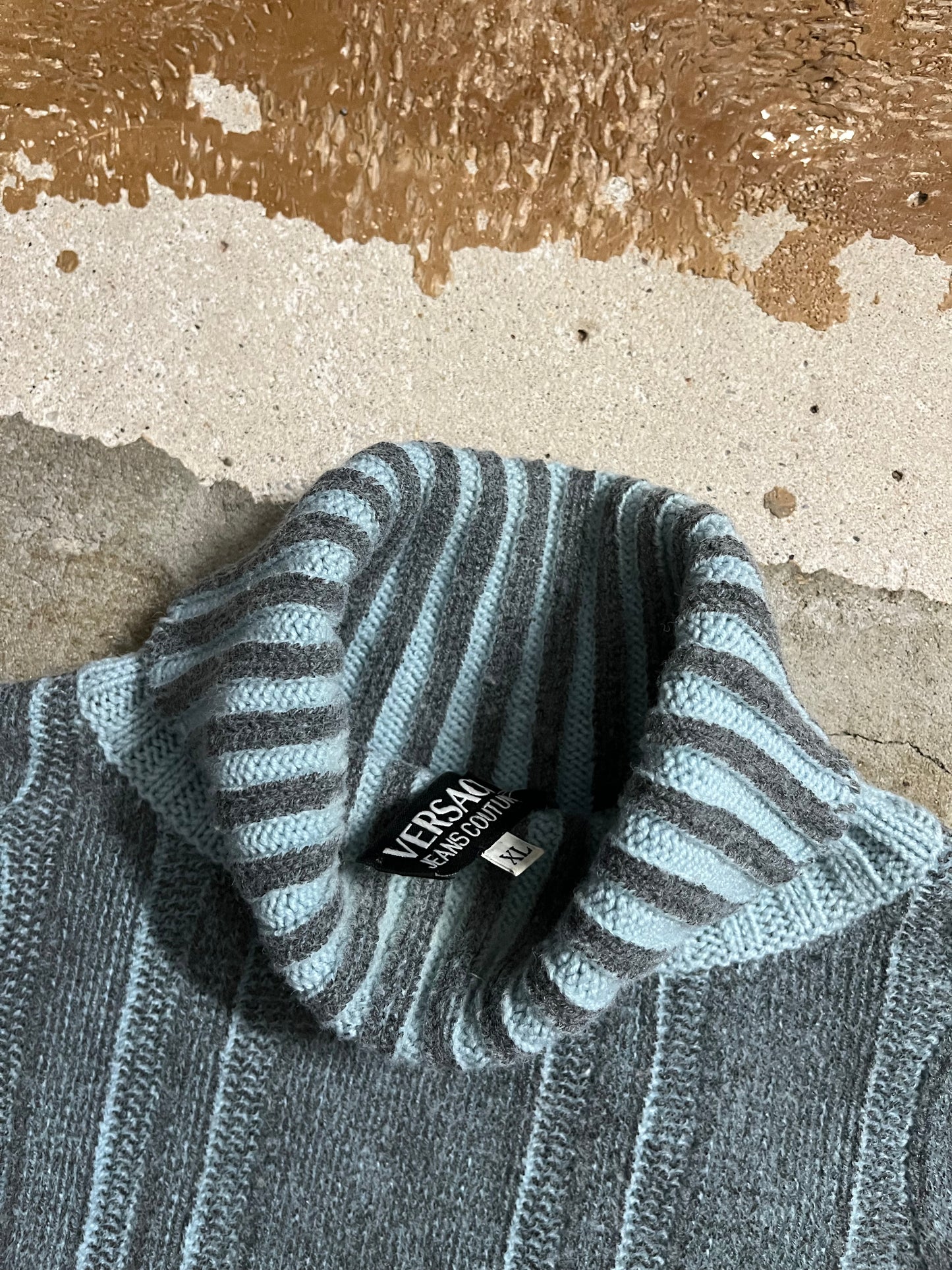 Versace vintage knit sweater - XL