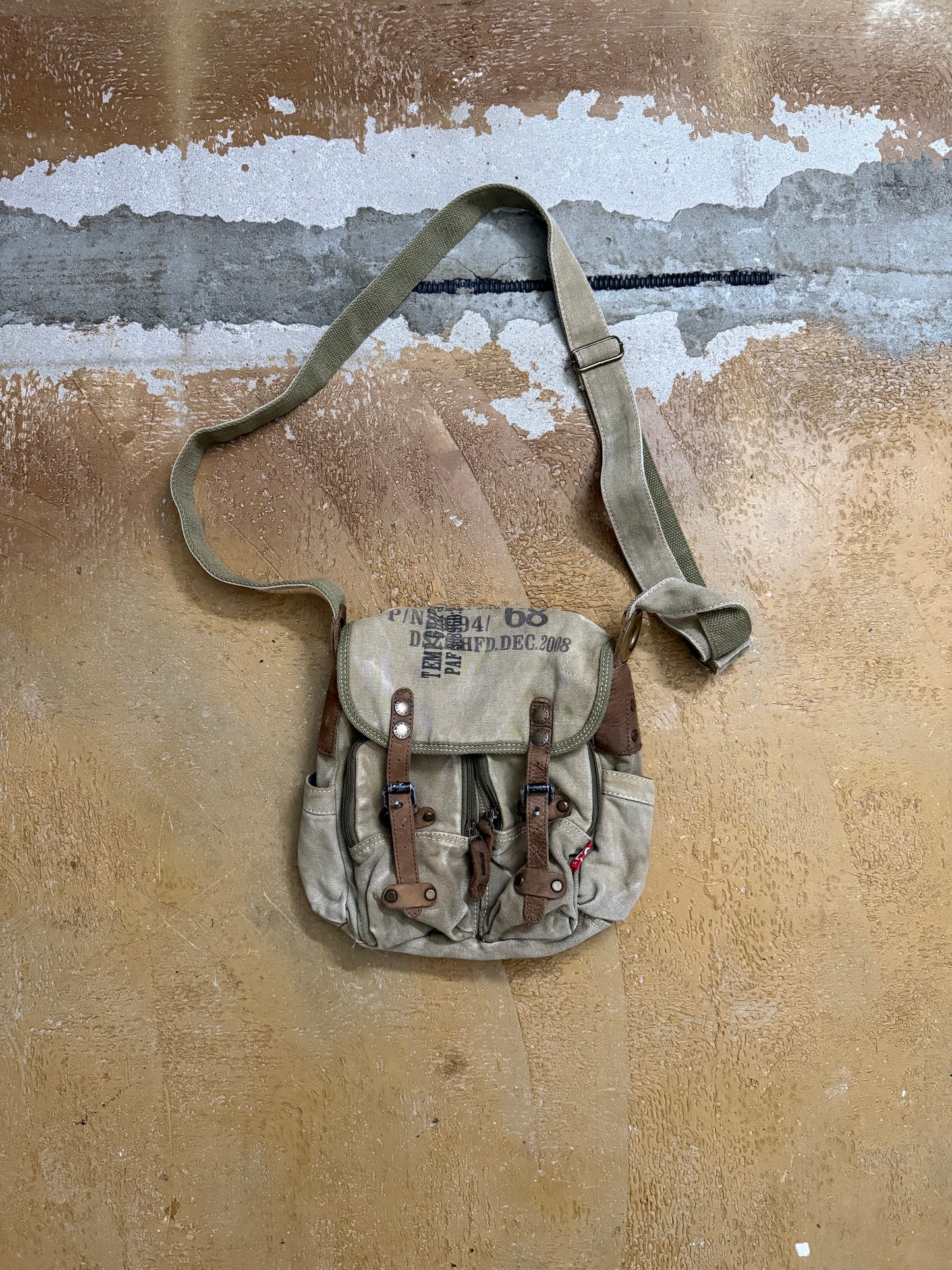 Diesel vintage utility bag