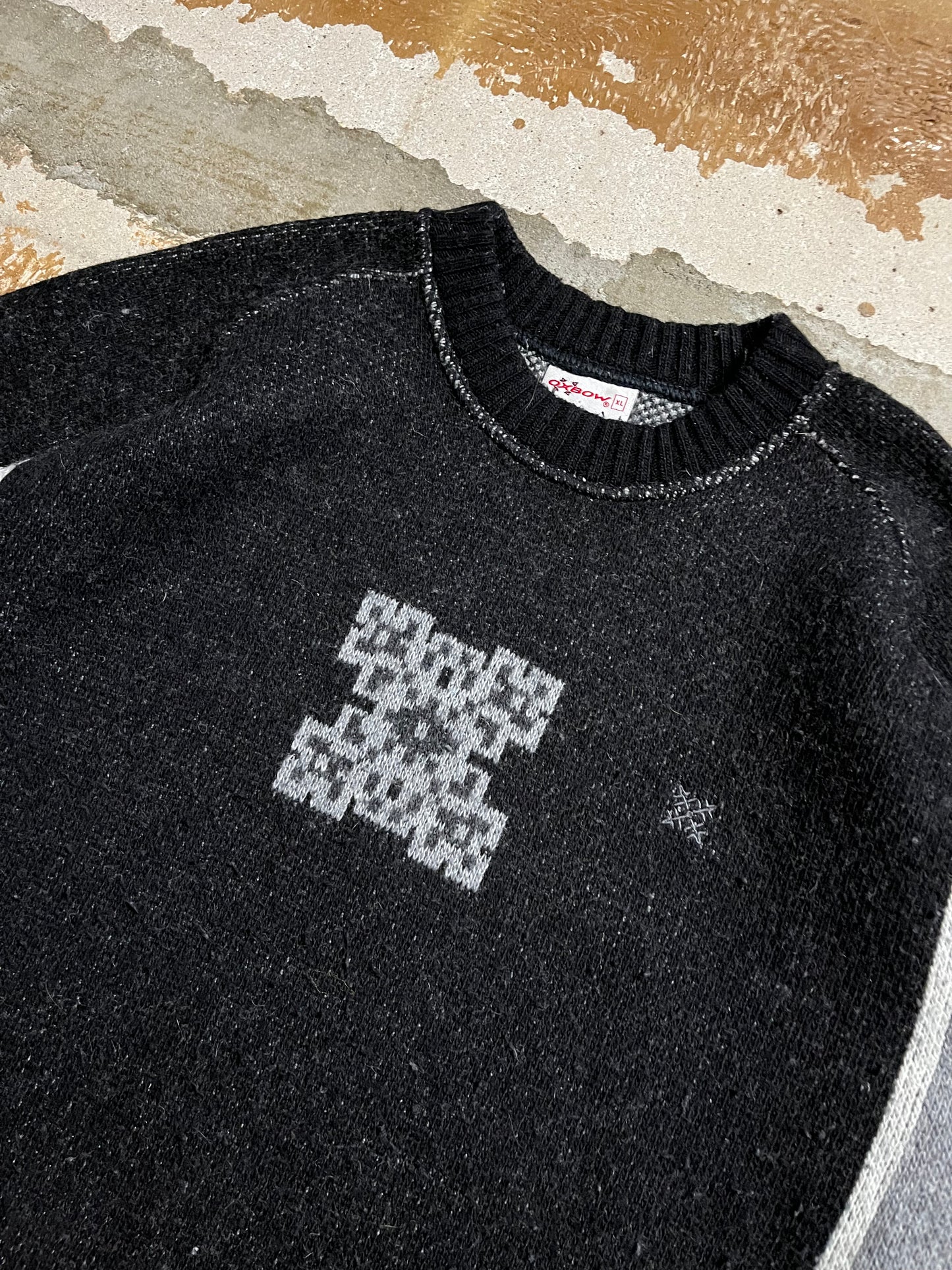 Oxbow vintage ski sweater - M