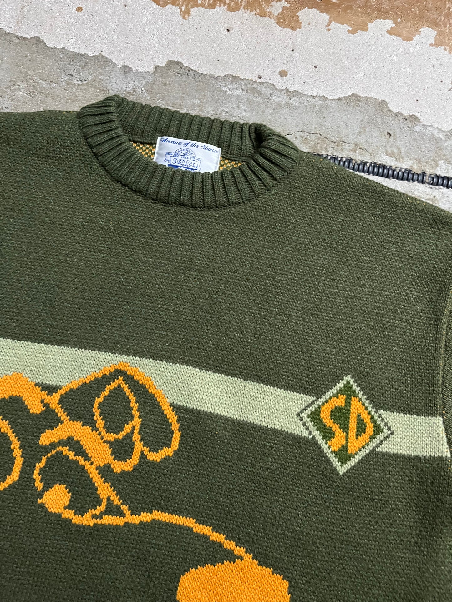 Avenue of the stars vintage knit Scooby Doo sweater - S