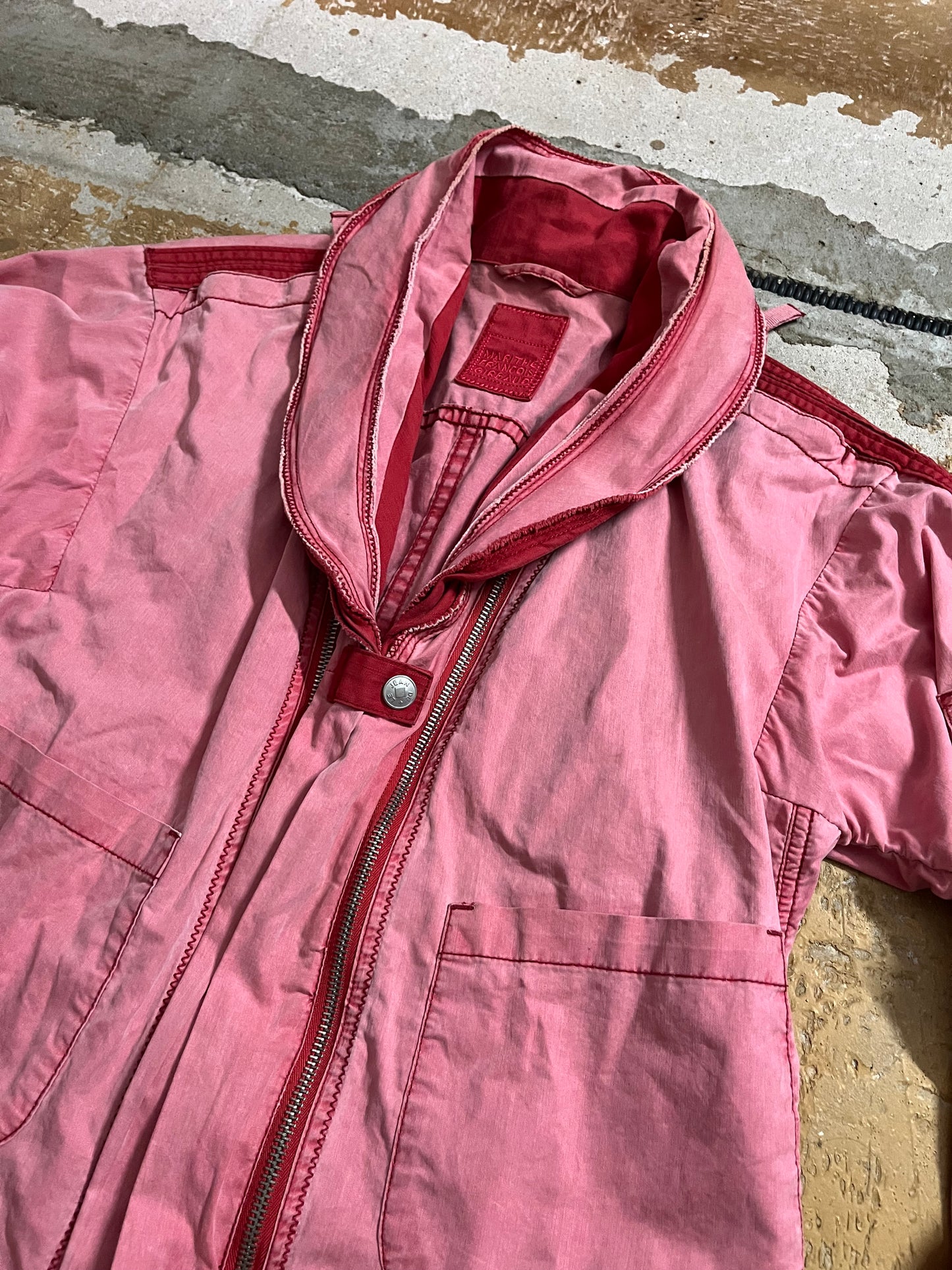 Marithe Francois Girbaud butterfly zip jacket - S