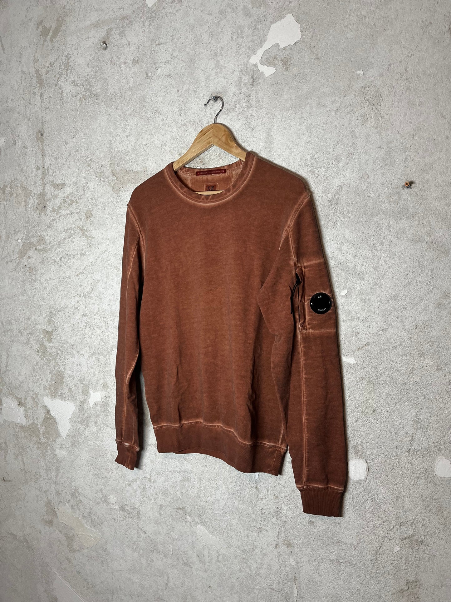 CP Company sweater internally coloured envelope
