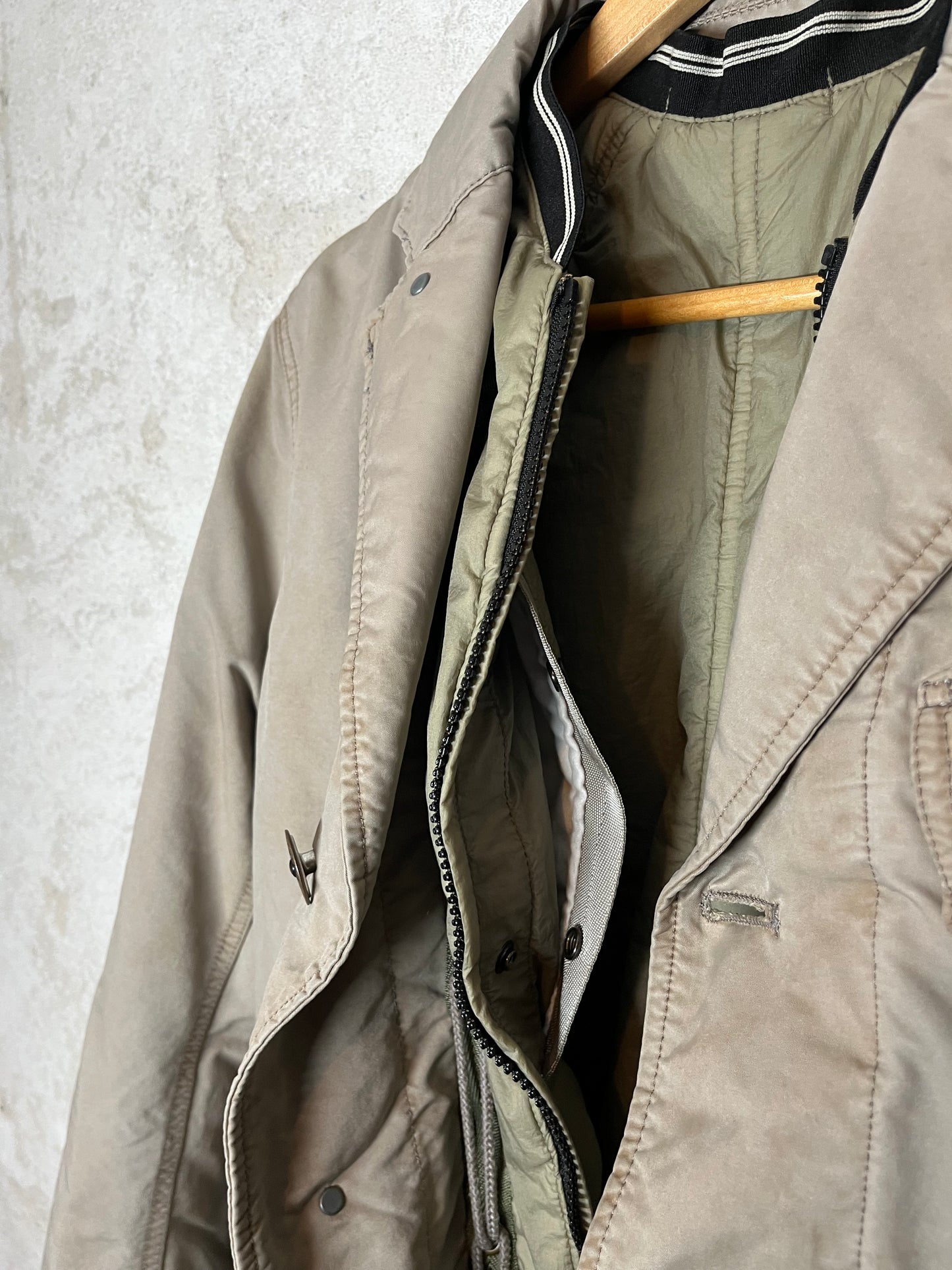 Stone Island removable lining 2-in-1 puffer winter jacket - S