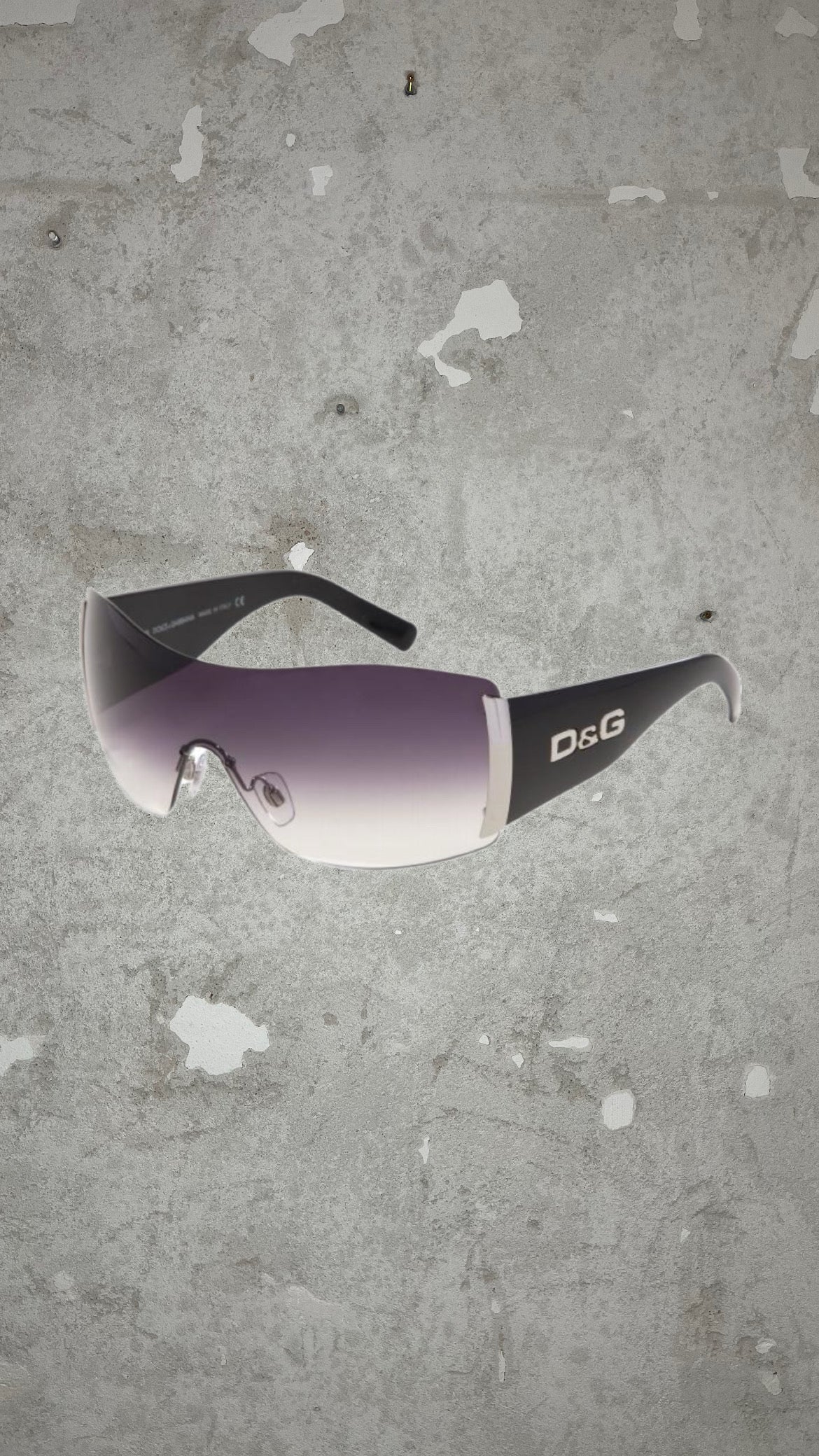 Dolce & Gabbana vintage shield sunglasses